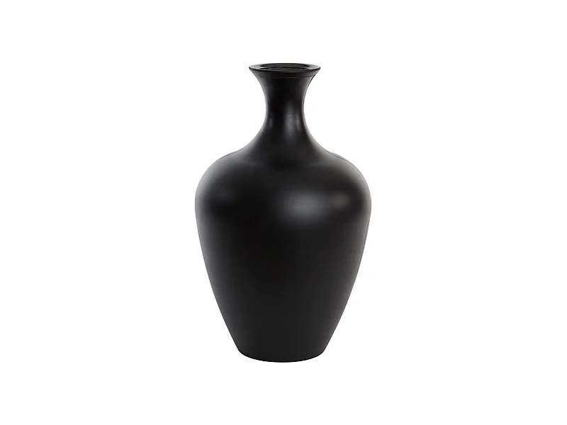 Vase RUBRA - Ø40x65cm - Schwarz