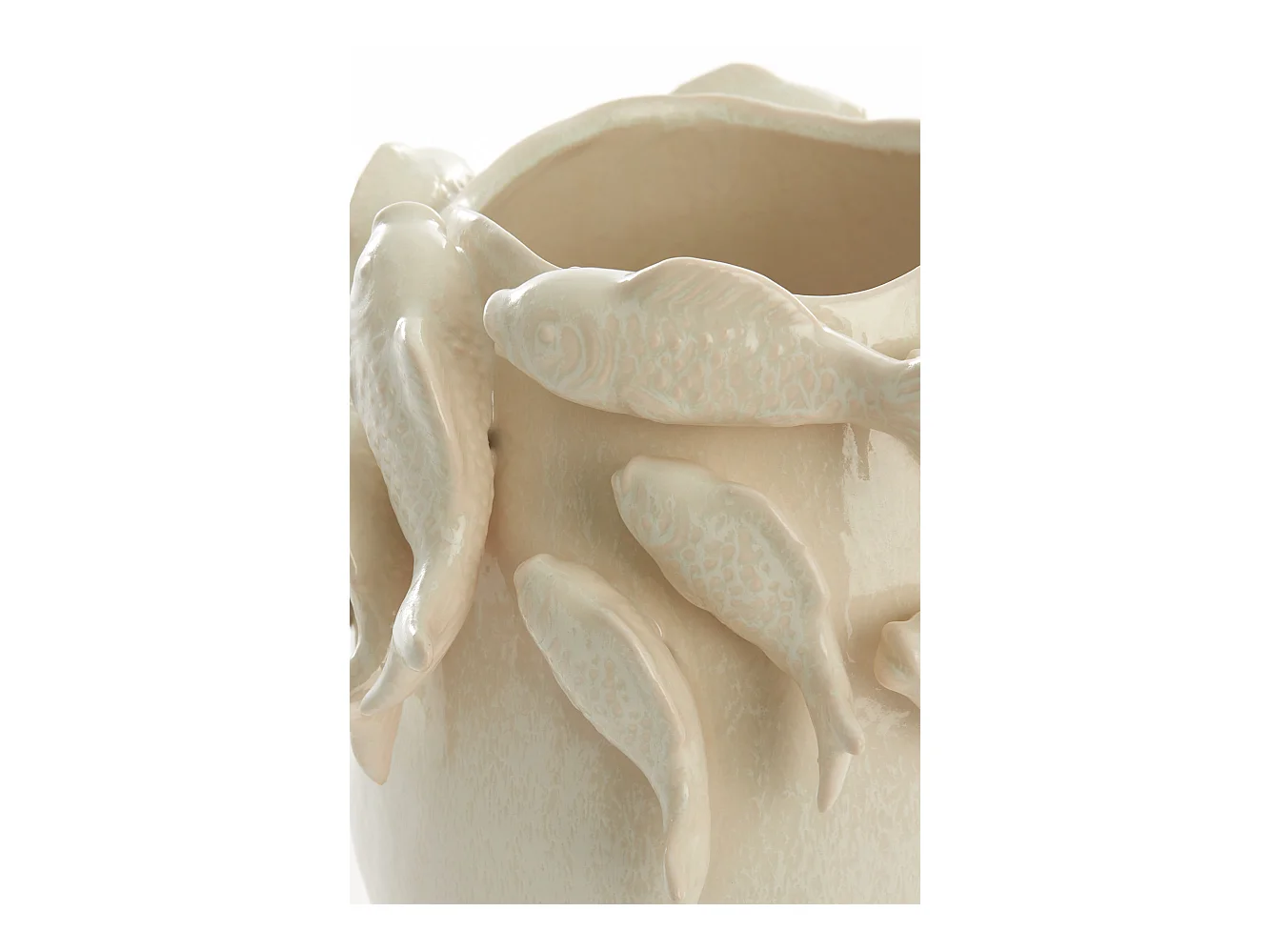 Vaas FISH - 29x28.5x27cm - Wit