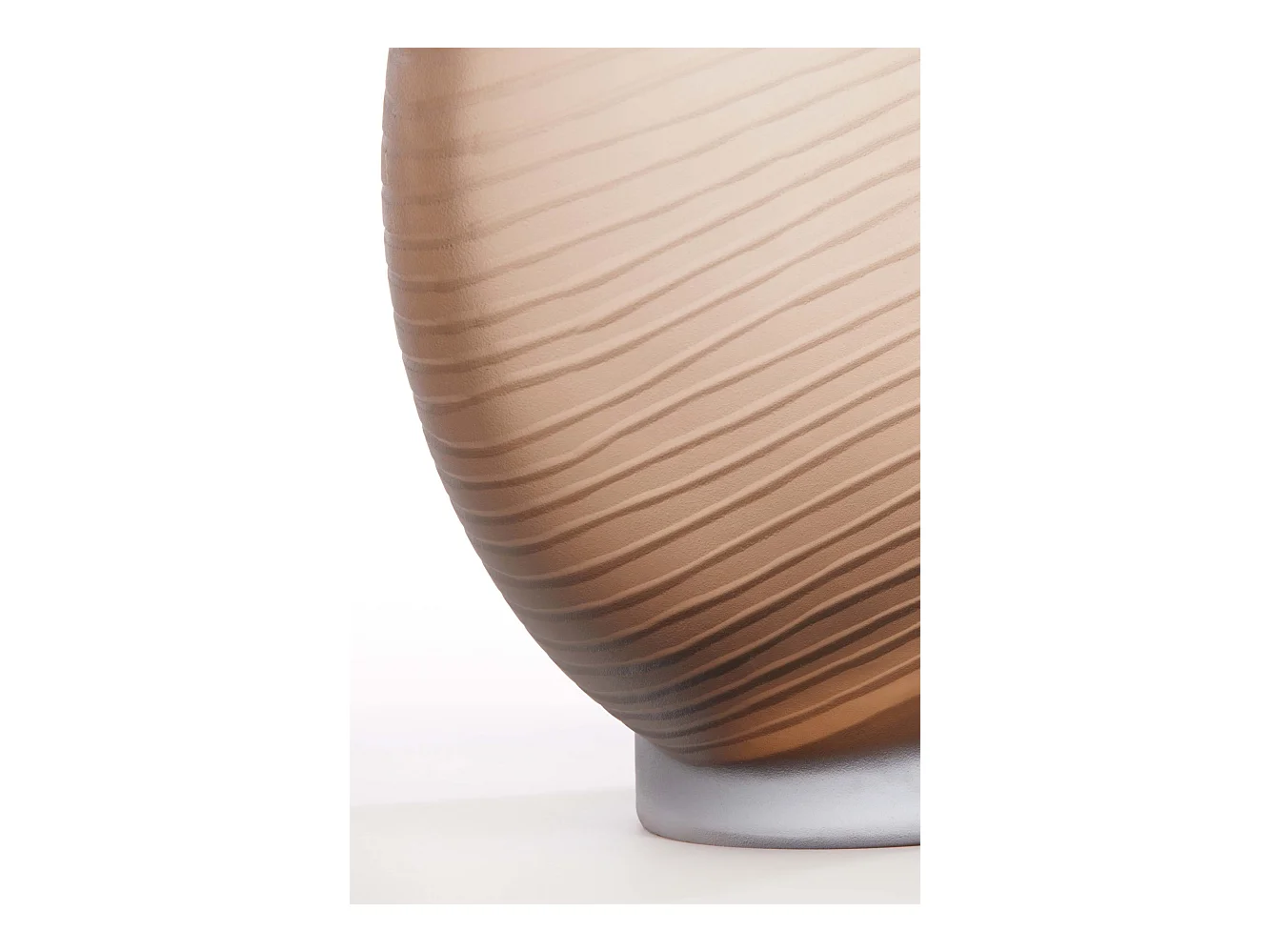 Vase TORNA - 33x16,5x36,5cm - Marron
