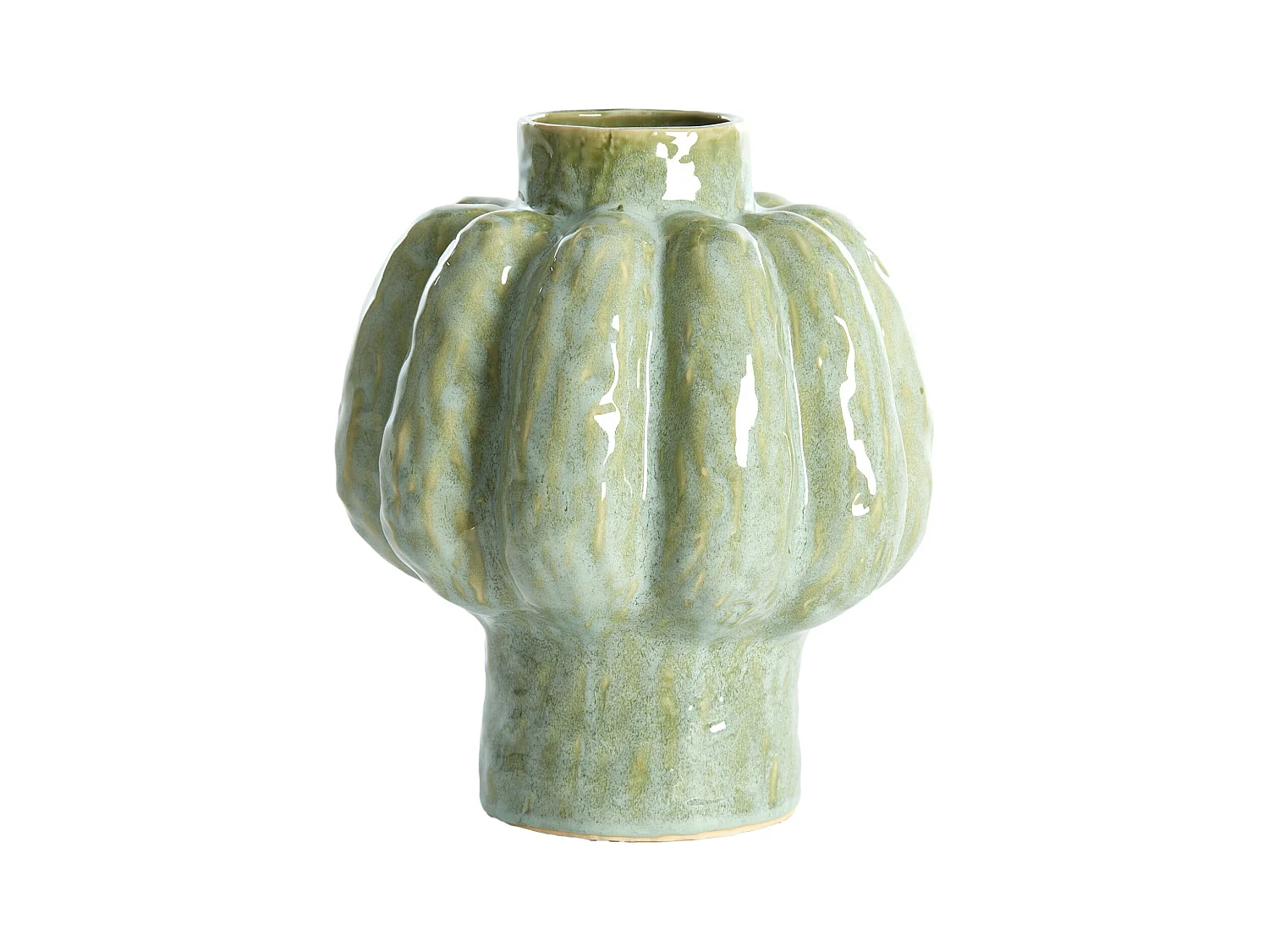 Vase ALIVERI - Ø25x29cm - Vert