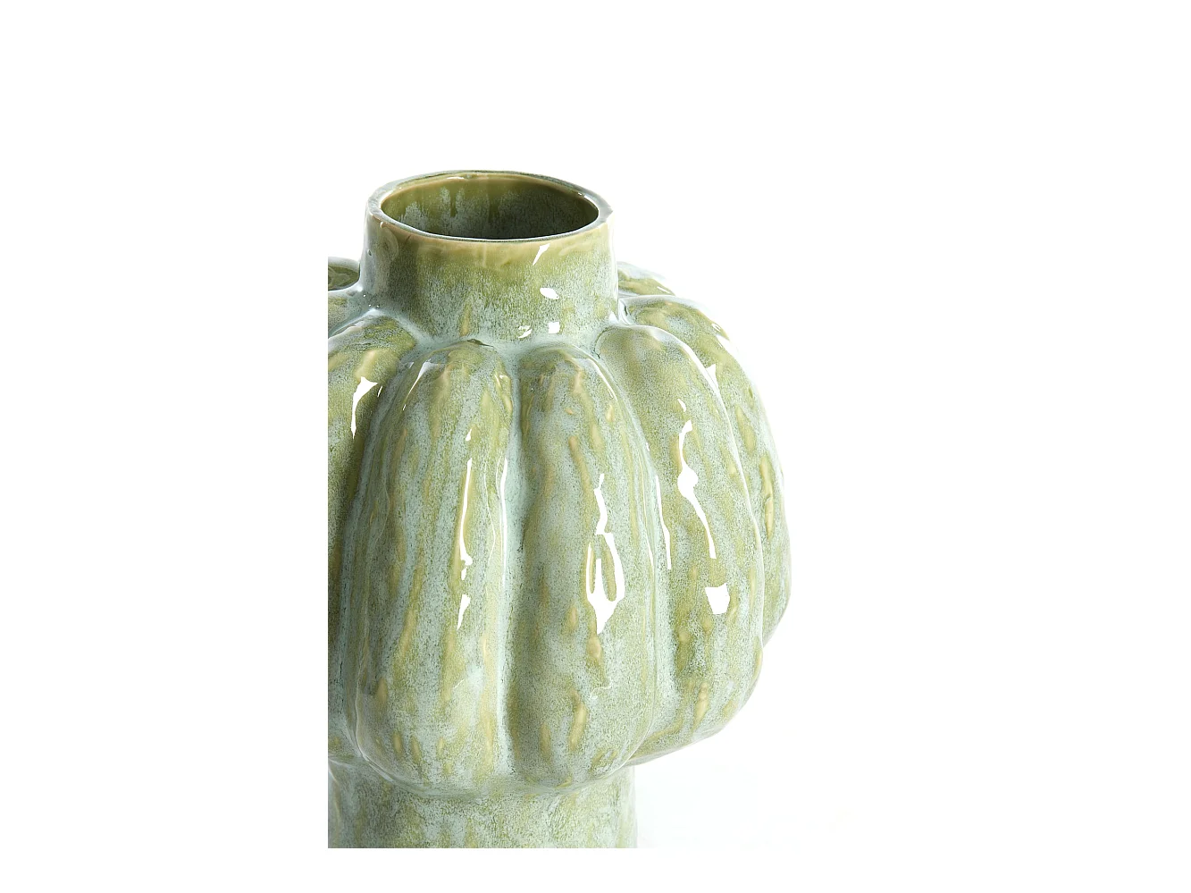 Vase ALIVERI - Ø25x29cm - Vert