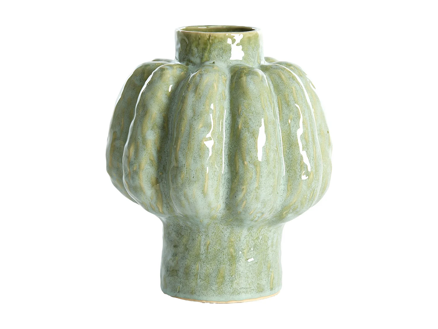 Vase ALIVERI - Ø25x29cm - Vert