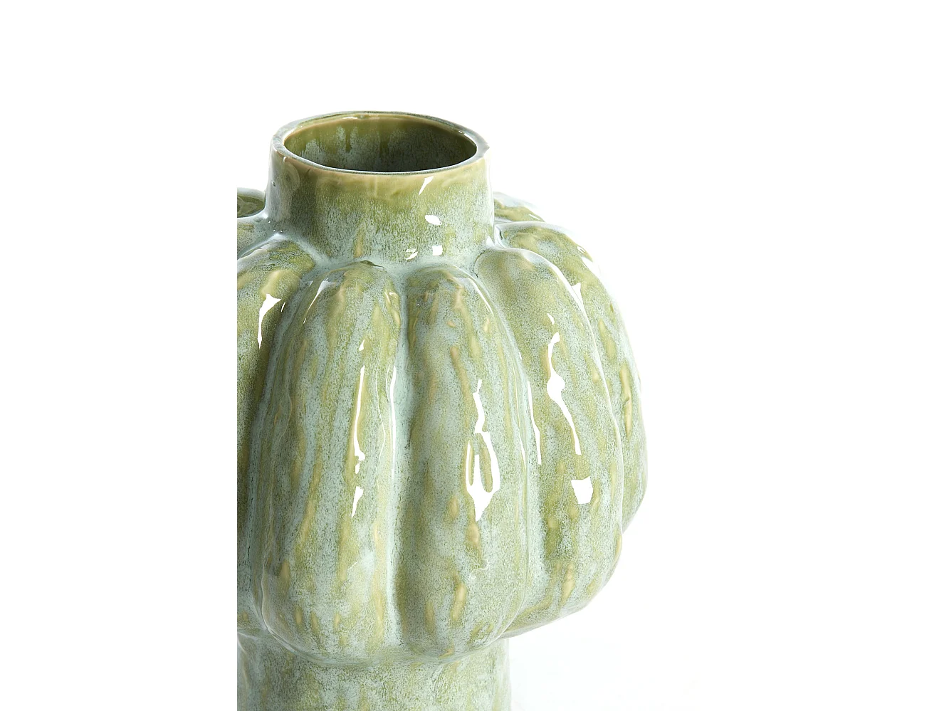 Vase ALIVERI - Ø25x29cm - Vert