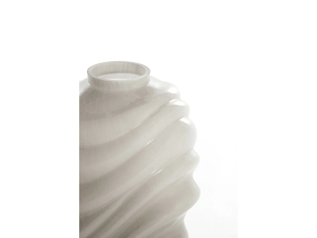 Vase BIOTU - Ø29x26cm - Gris