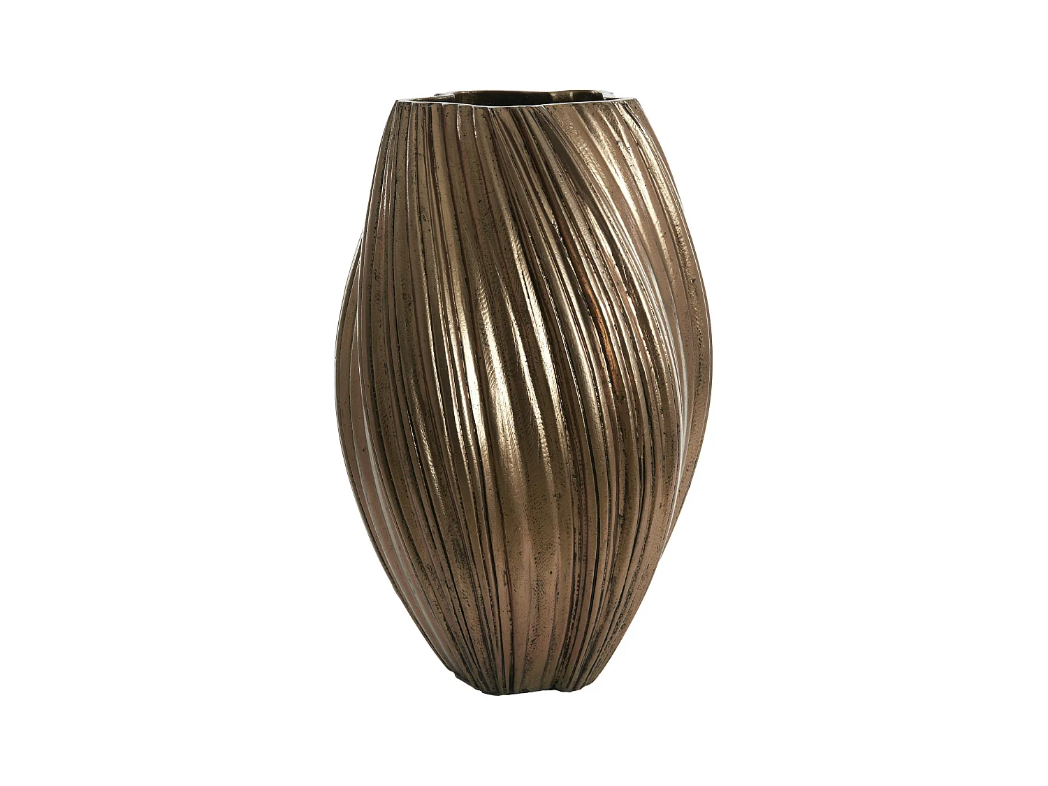 Vaas YATUNG - Ø52x81cm - Brons