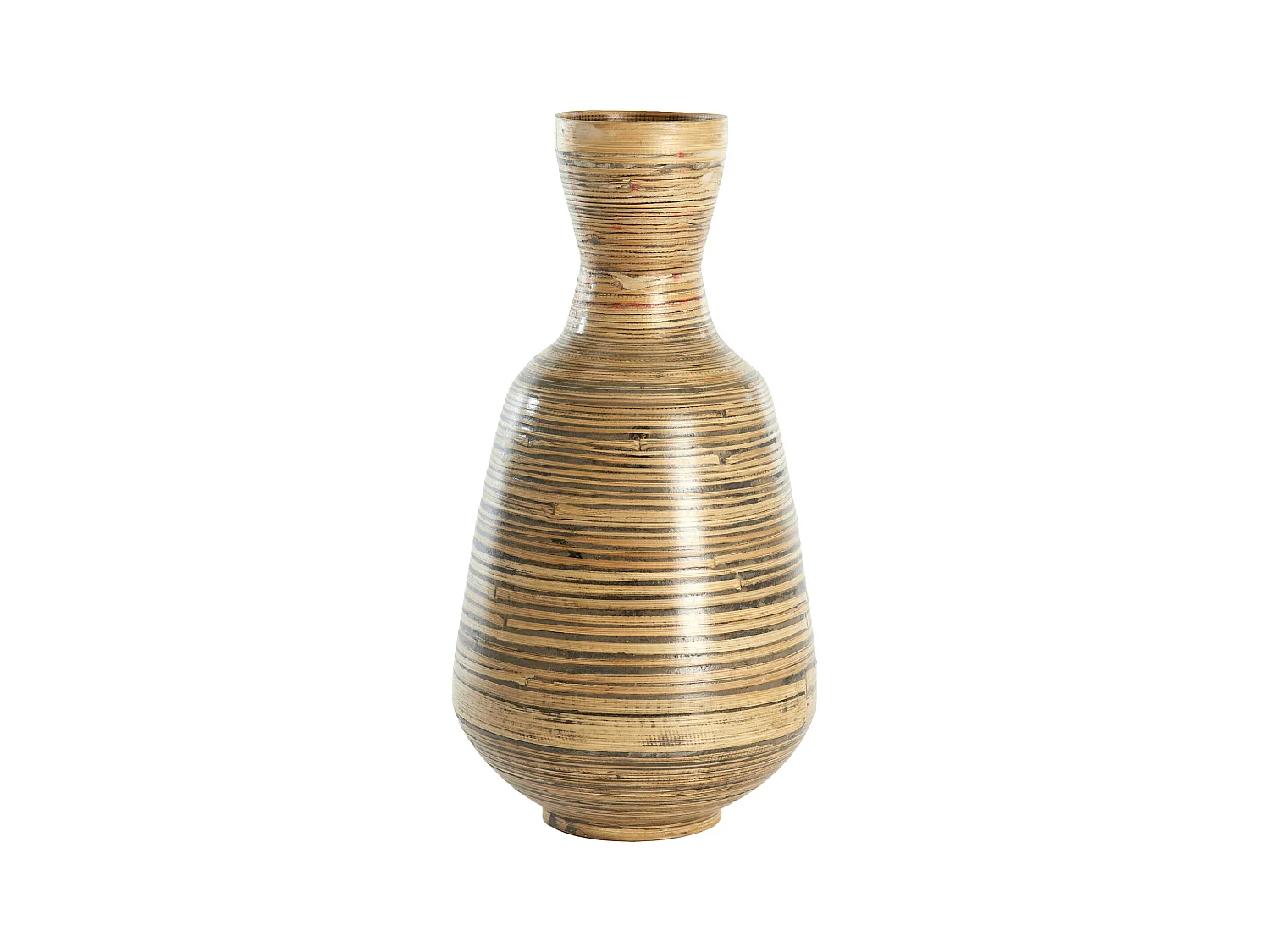 Vase TULUA - Ø26x58cm - Gris