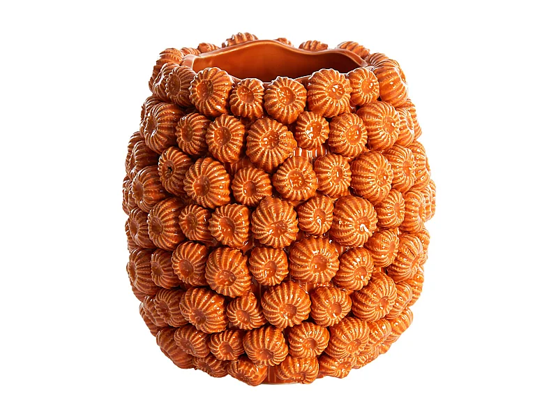 Vaas FALIRO - Ø26x26cm - Oranje