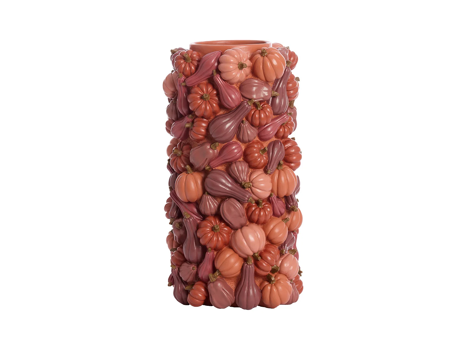 Vase CITROUILLE - Ø27,5x49cm - Rouge