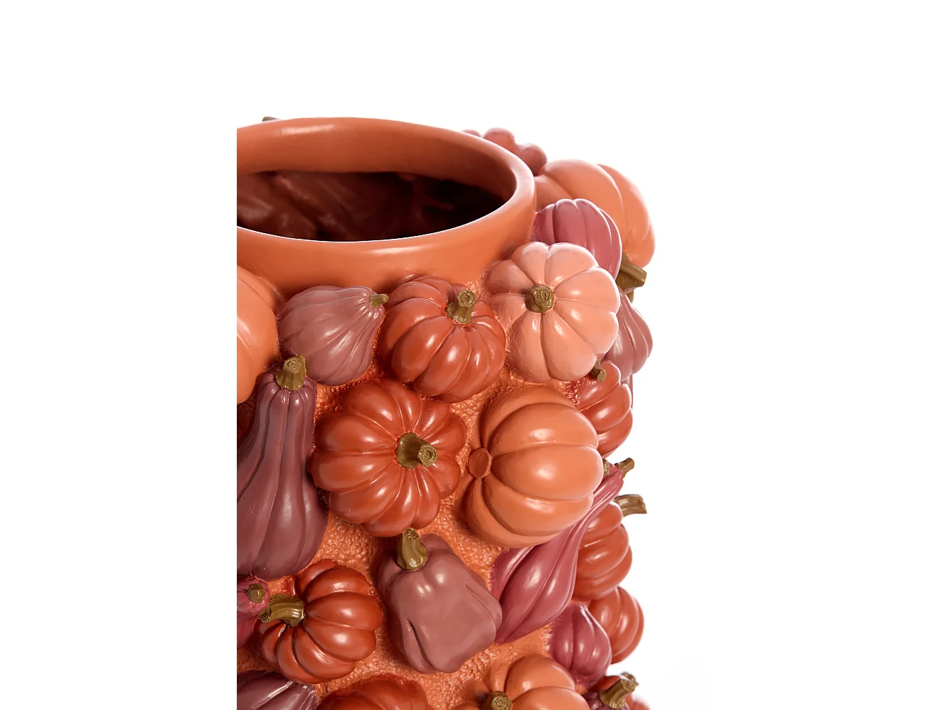 Vase CITROUILLE - Ø27,5x49cm - Rouge