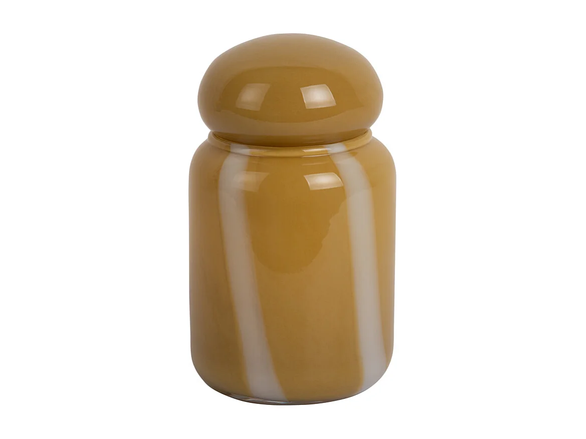 Vase Dulce Raya Petit - Jaune Ocre