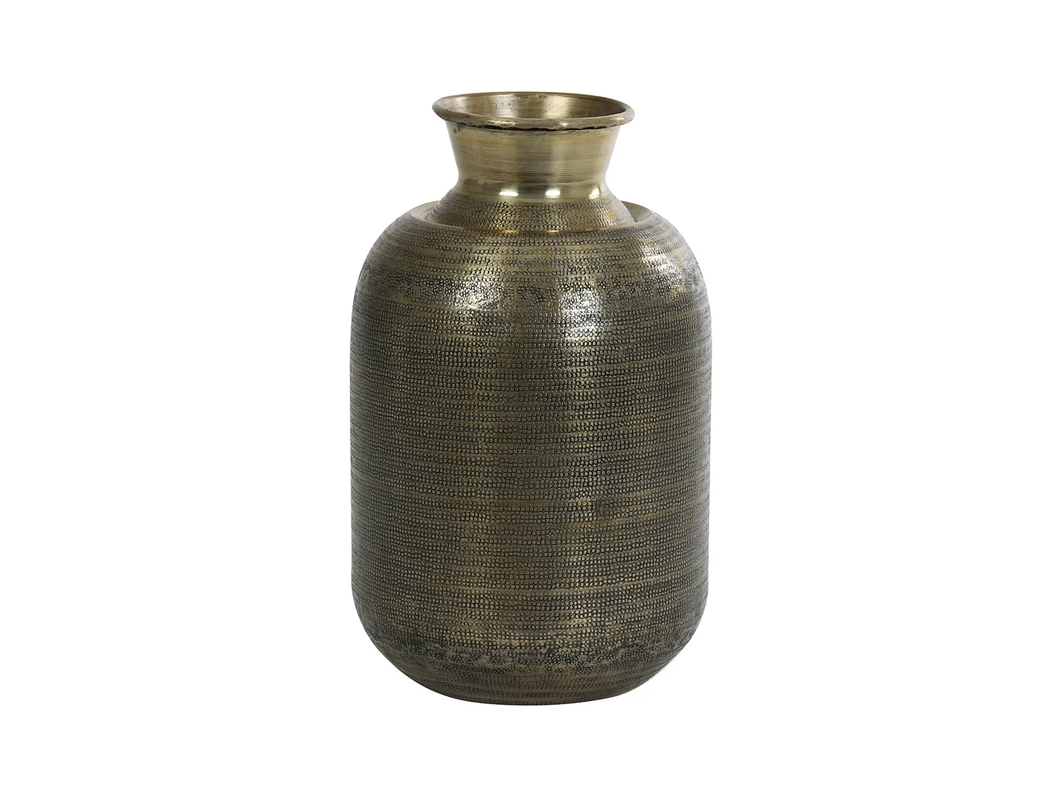 Vase PERROY - Ø23x42cm - Bronze