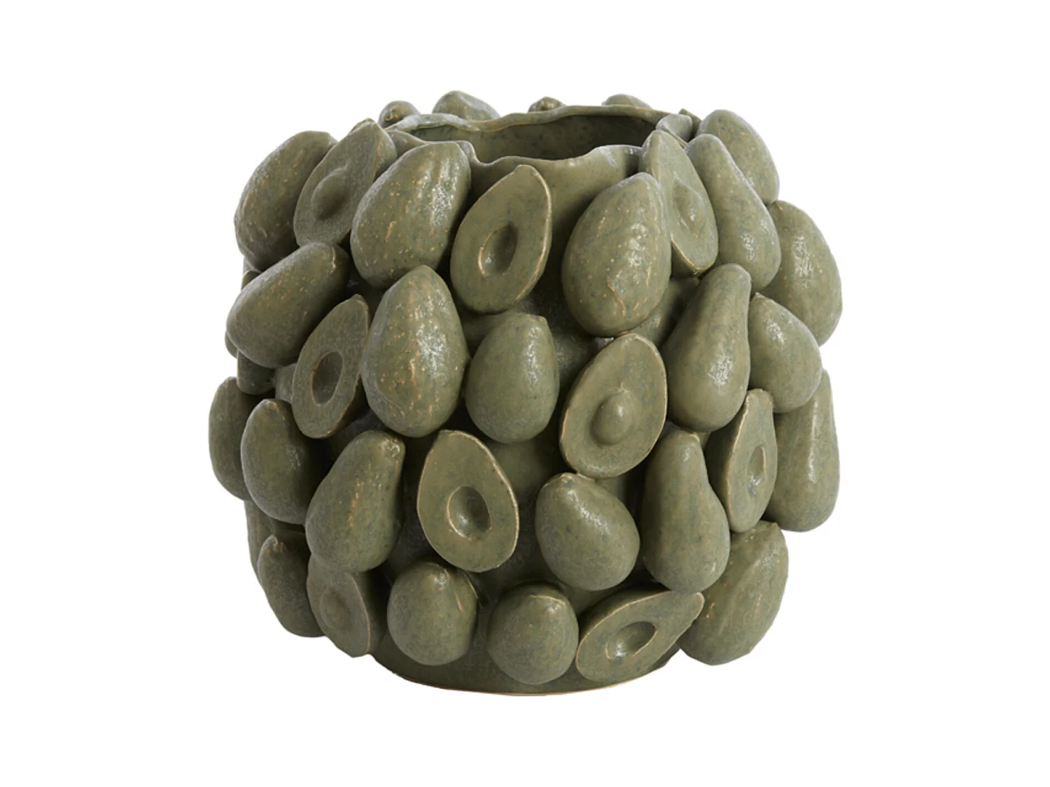 Vase AVOCAT - 36x35,5x31,5cm - Vert