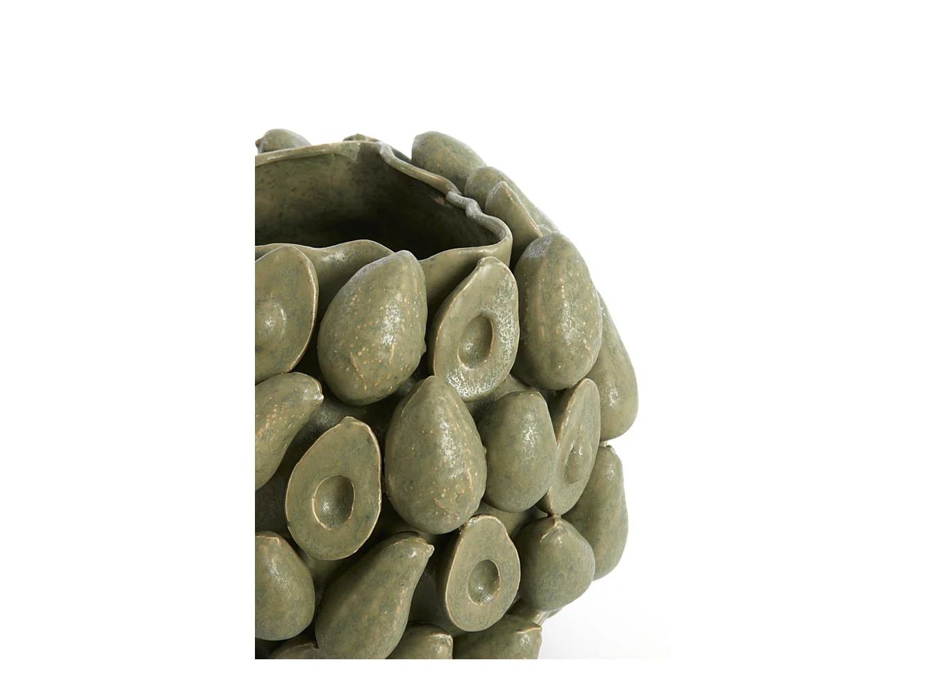 Vase AVOCAT - 36x35,5x31,5cm - Vert