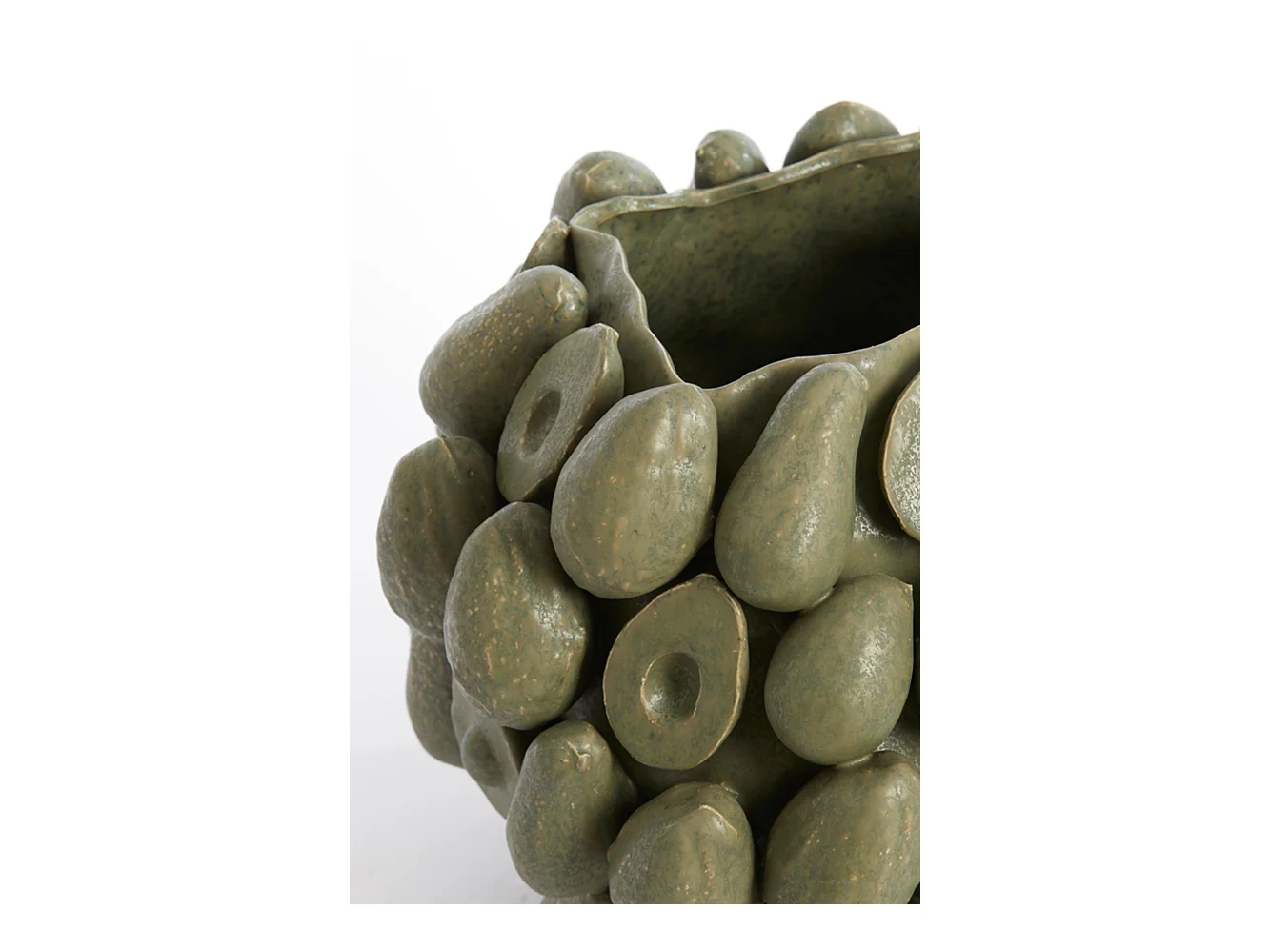 Vase AVOCAT - 36x35,5x31,5cm - Vert