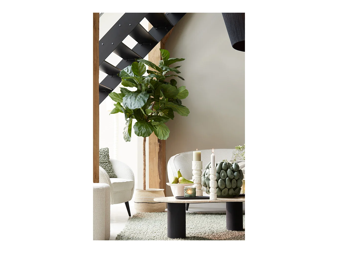 Vase AVOCAT - 36x35,5x31,5cm - Vert