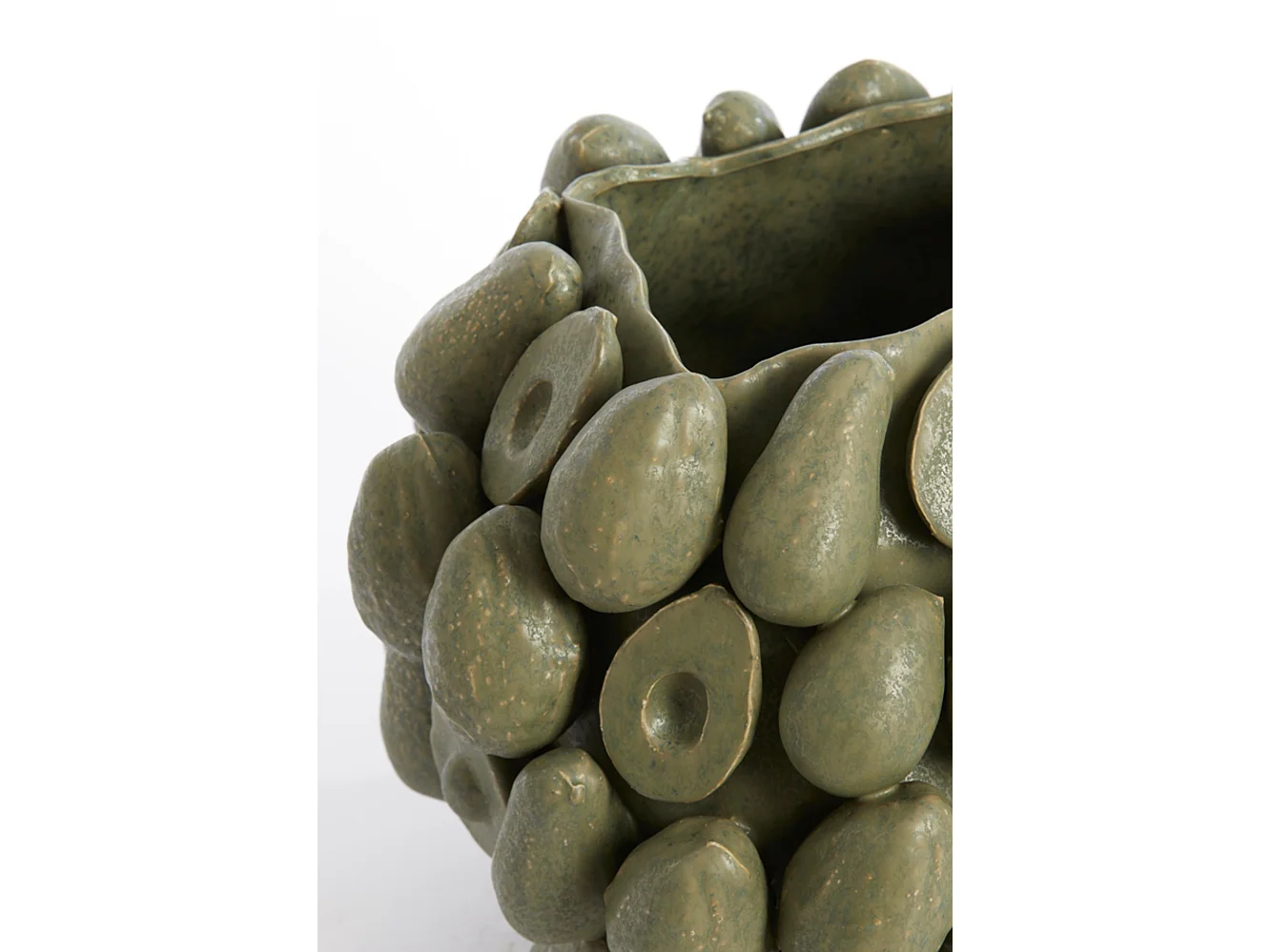 Vase AVOCAT - 36x35,5x31,5cm - Vert