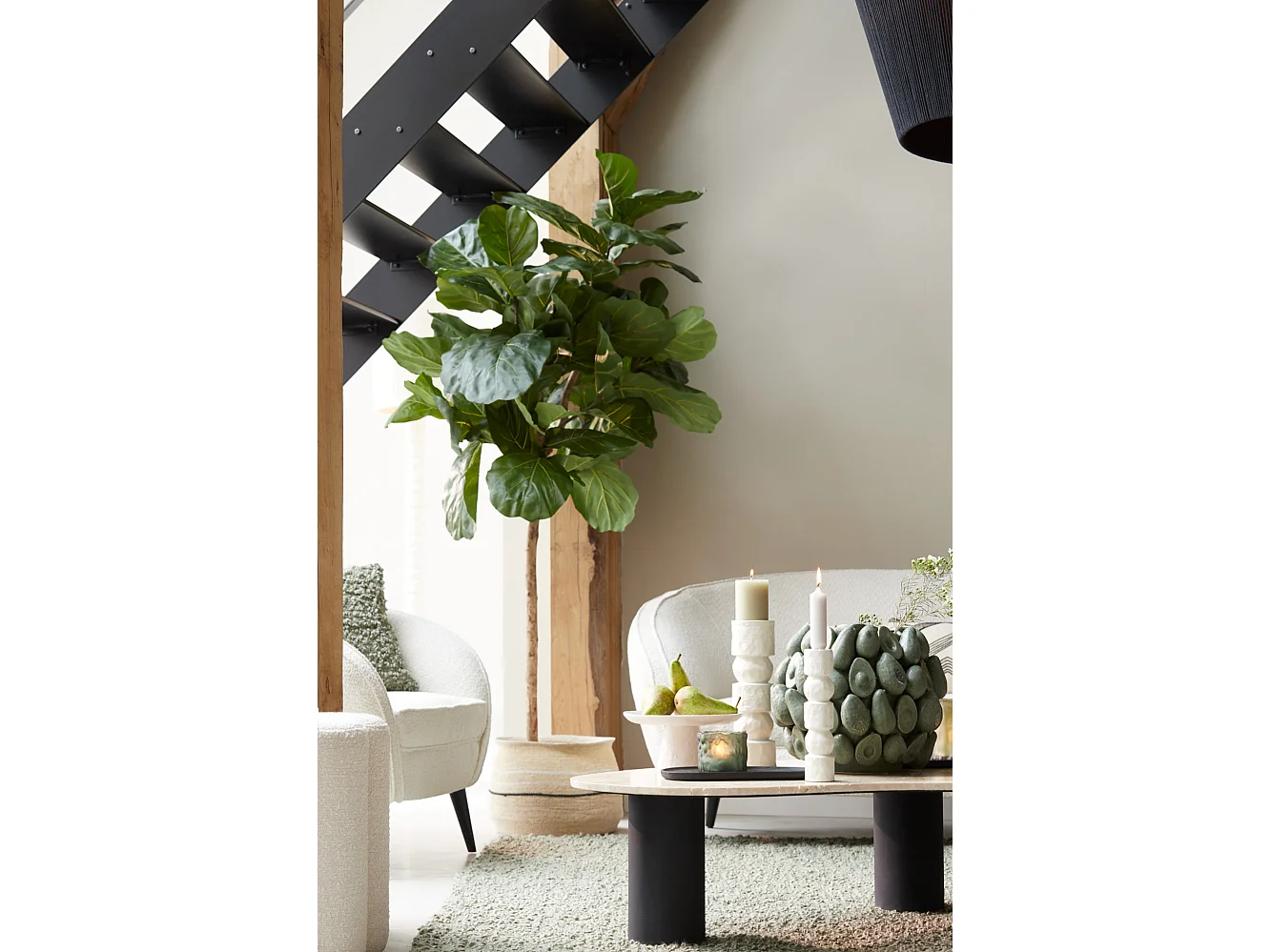 Vase AVOCAT - 36x35,5x31,5cm - Vert