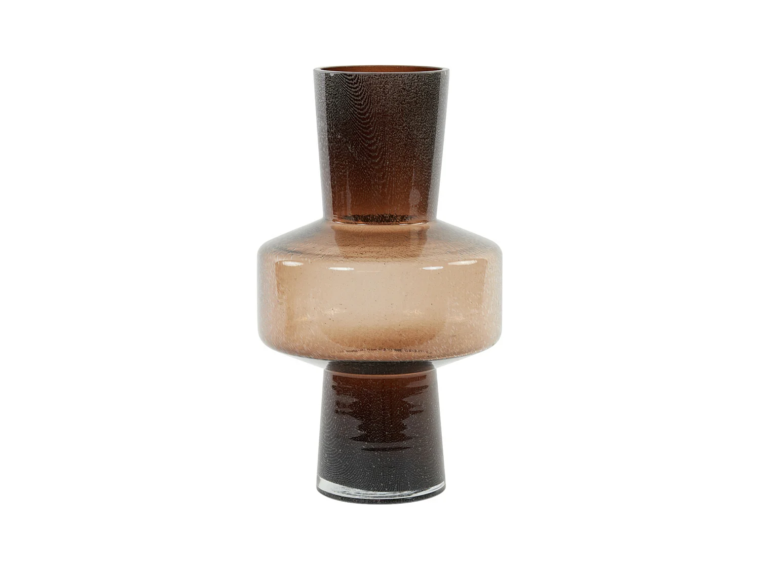 Vase TRASMO - Ø23,5x42cm - Marron