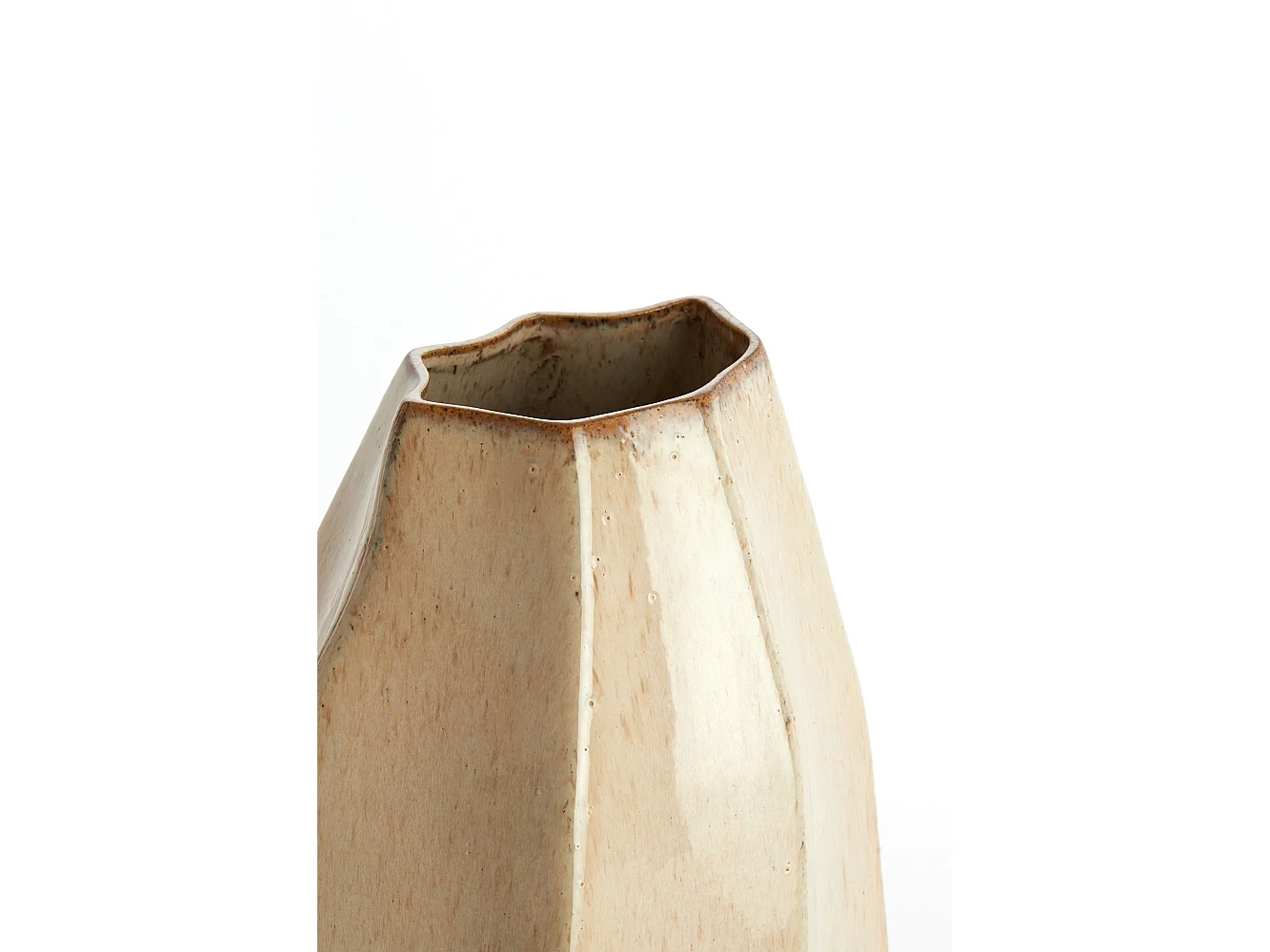 Vase CHIADO - 25,5x21,5x42,5cm - Marron