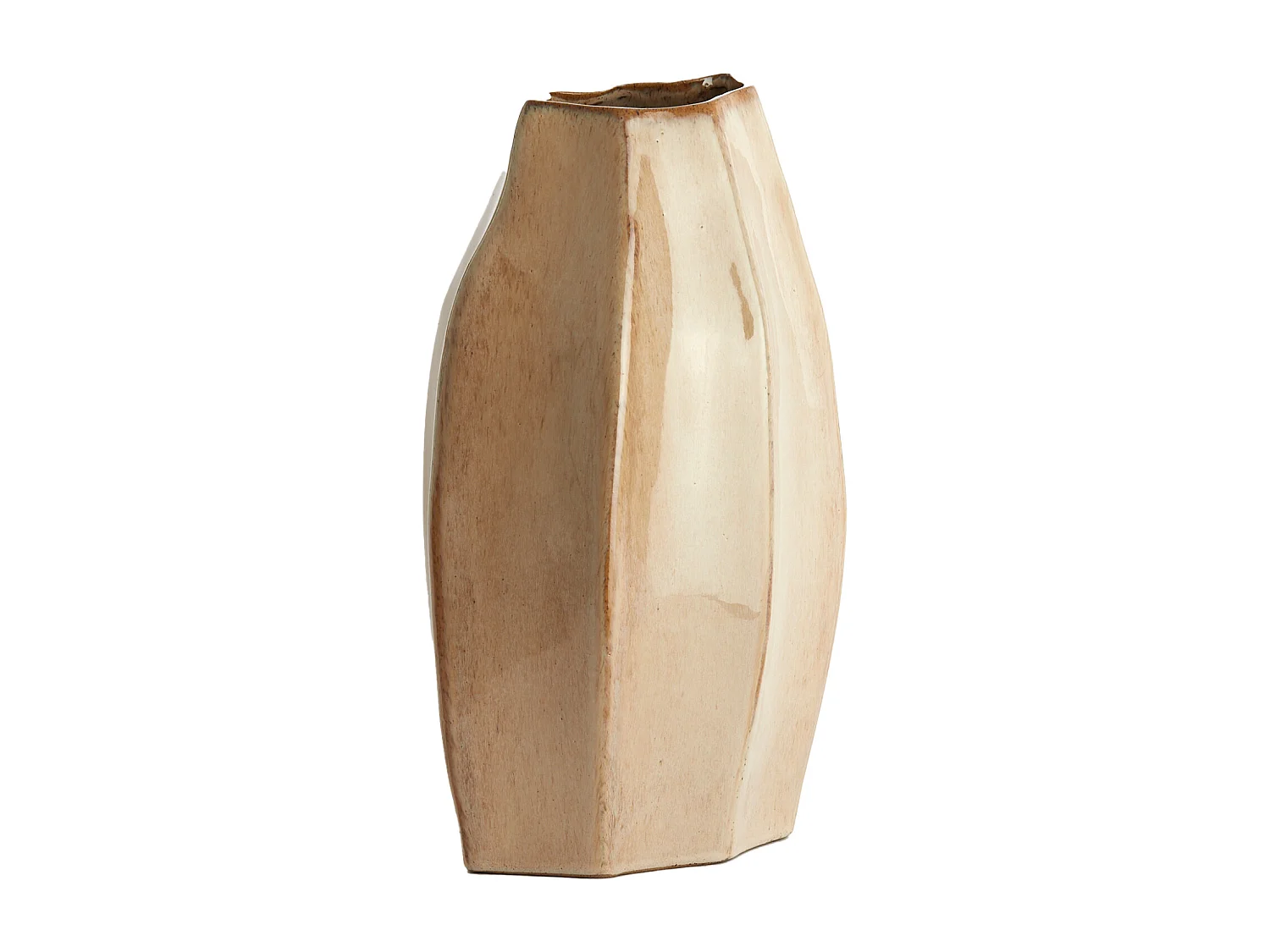 Vase CHIADO - 25,5x21,5x42,5cm - Marron