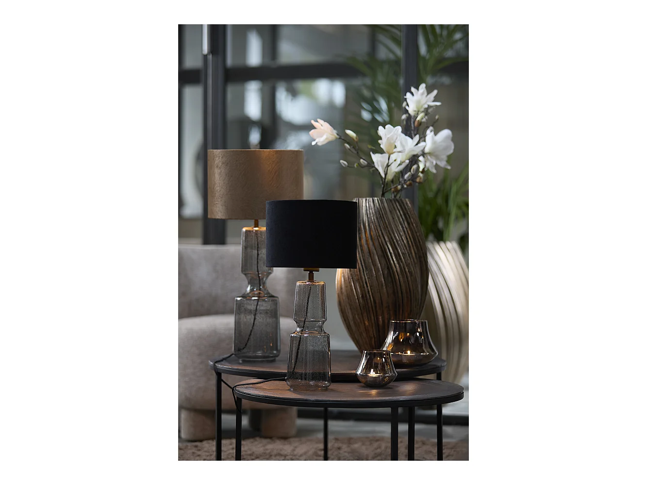 Vase YATUNG - Ø30x52cm - Bronze