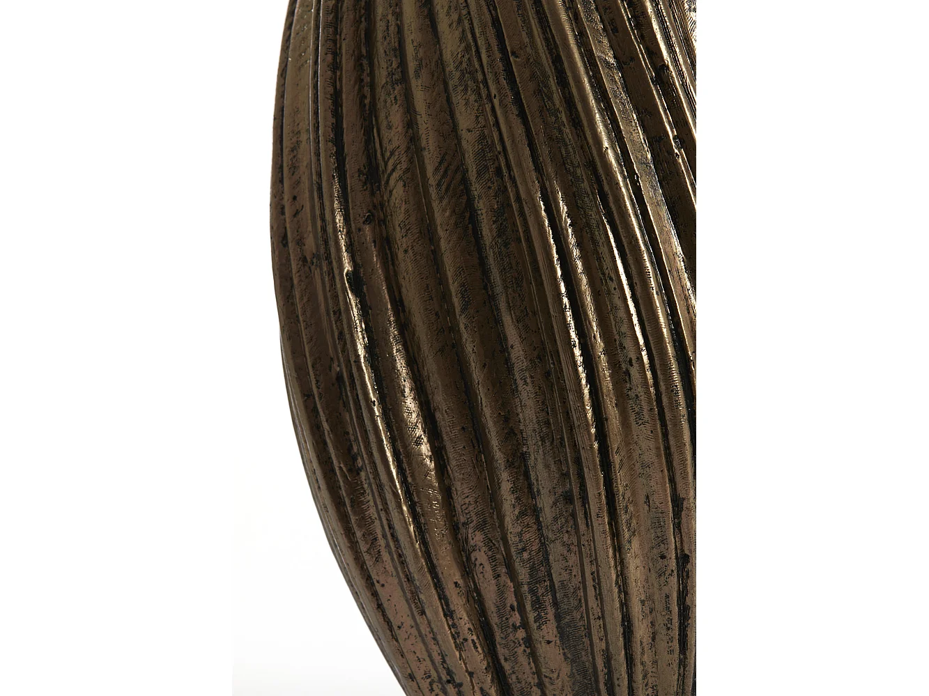 Vase YATUNG - Ø30x52cm - Bronze