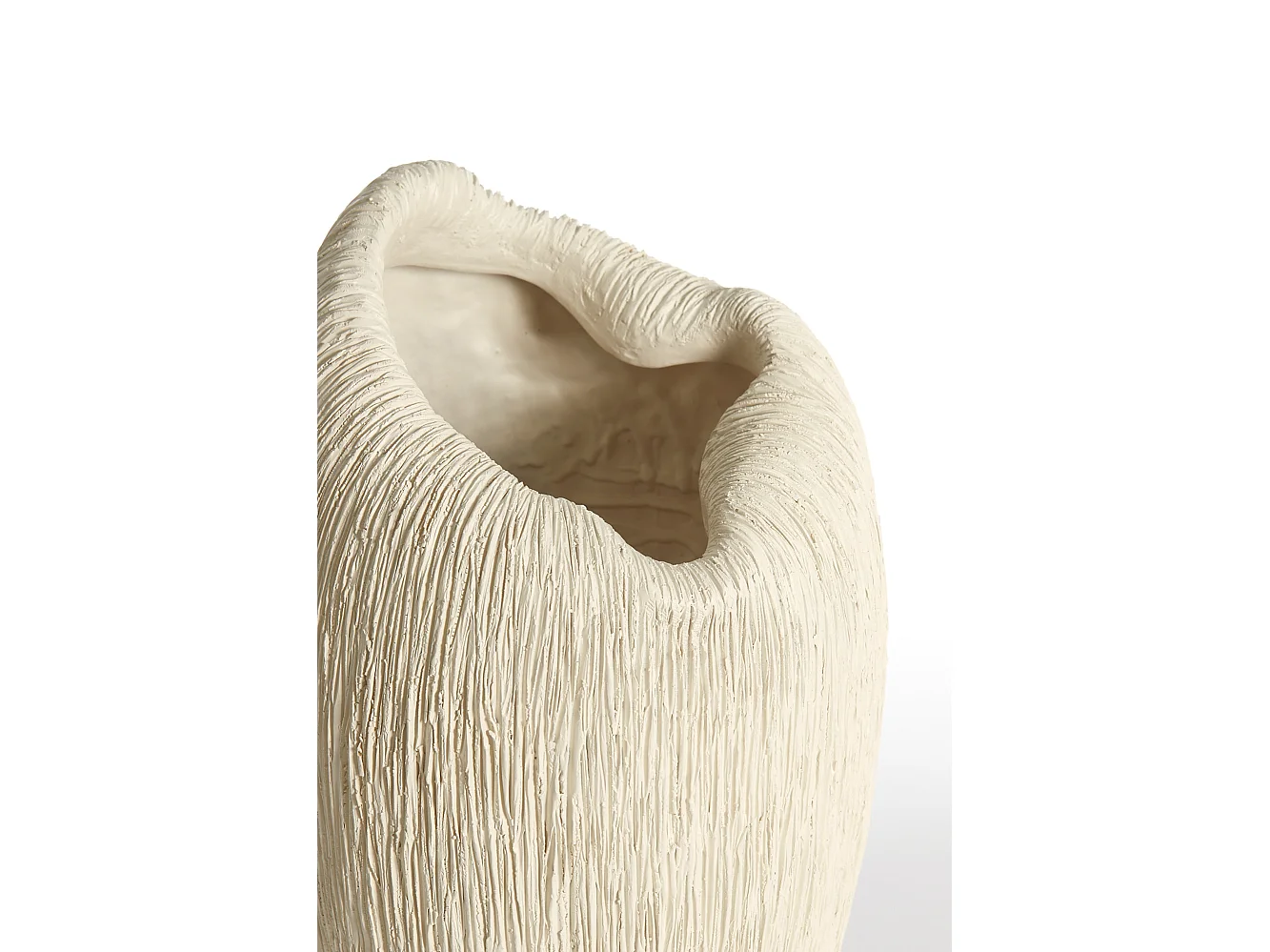 Vaas DENISA - 28x26.5x50cm - Wit