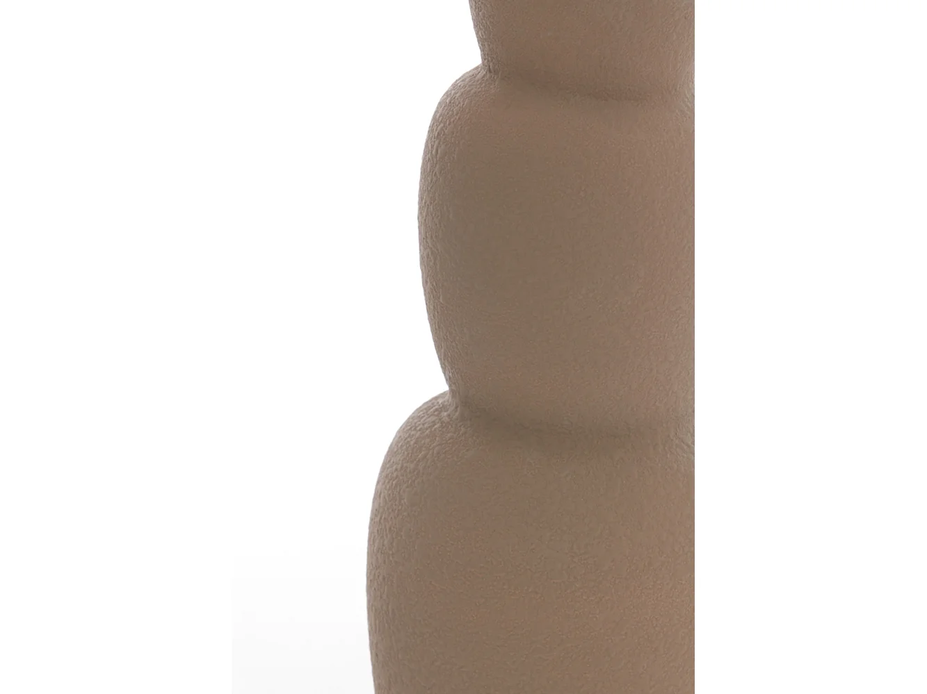 Jarrón ARAM - Ø14,5x37,5cm - Marrón