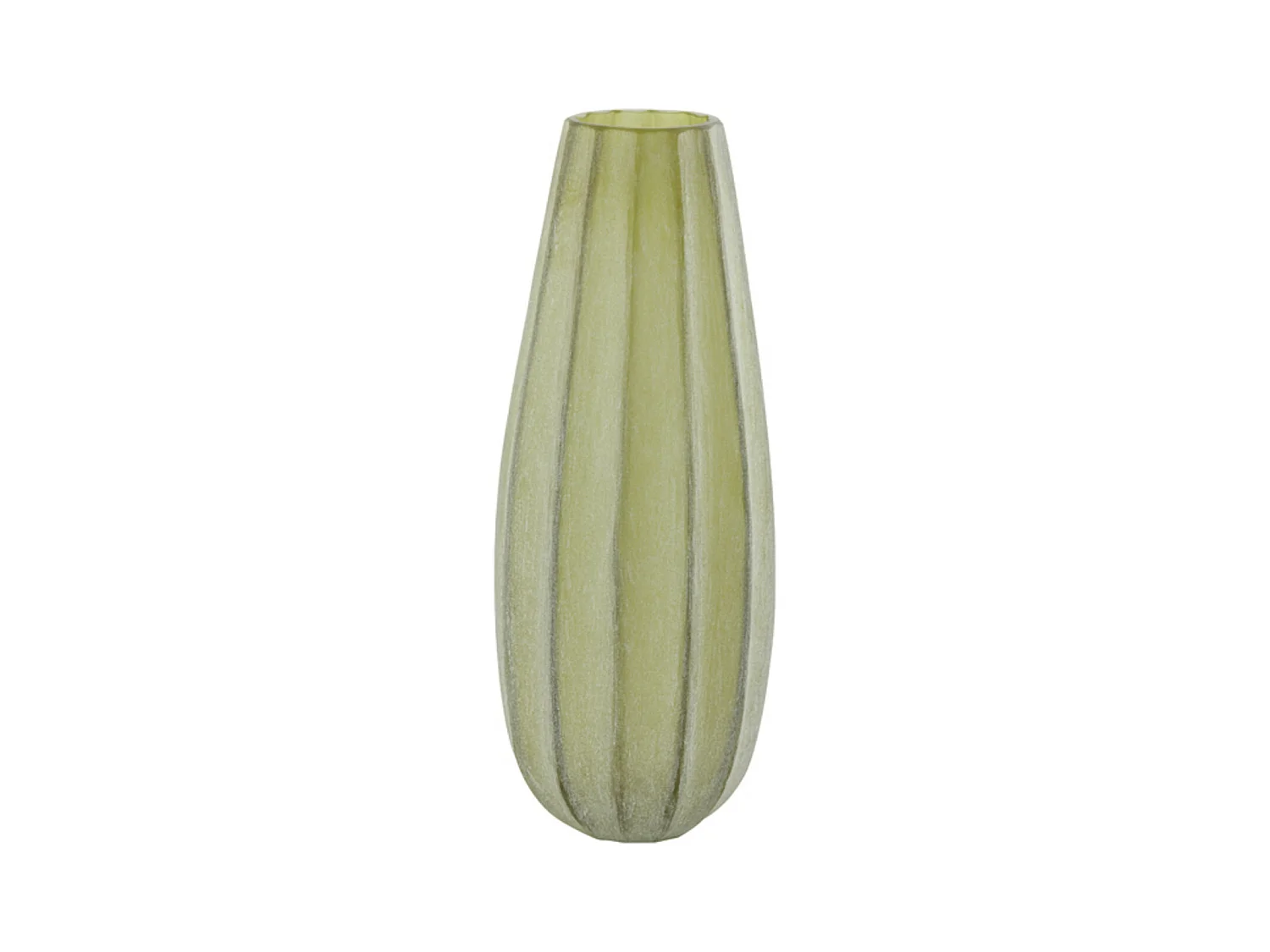 Vase BRADLEY - Ø17,5x44,5cm - Vert