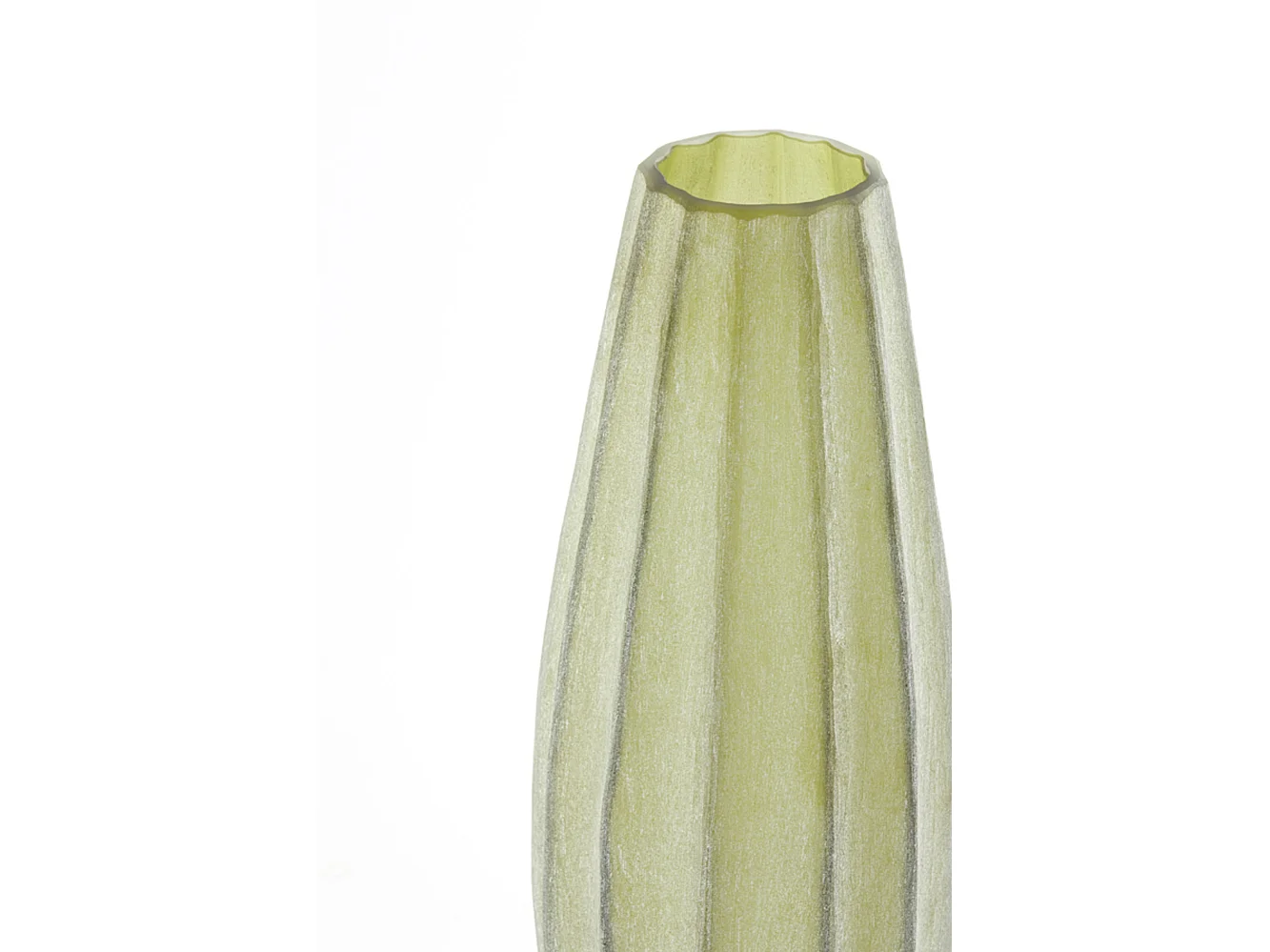 Vase BRADLEY - Ø17,5x44,5cm - Vert