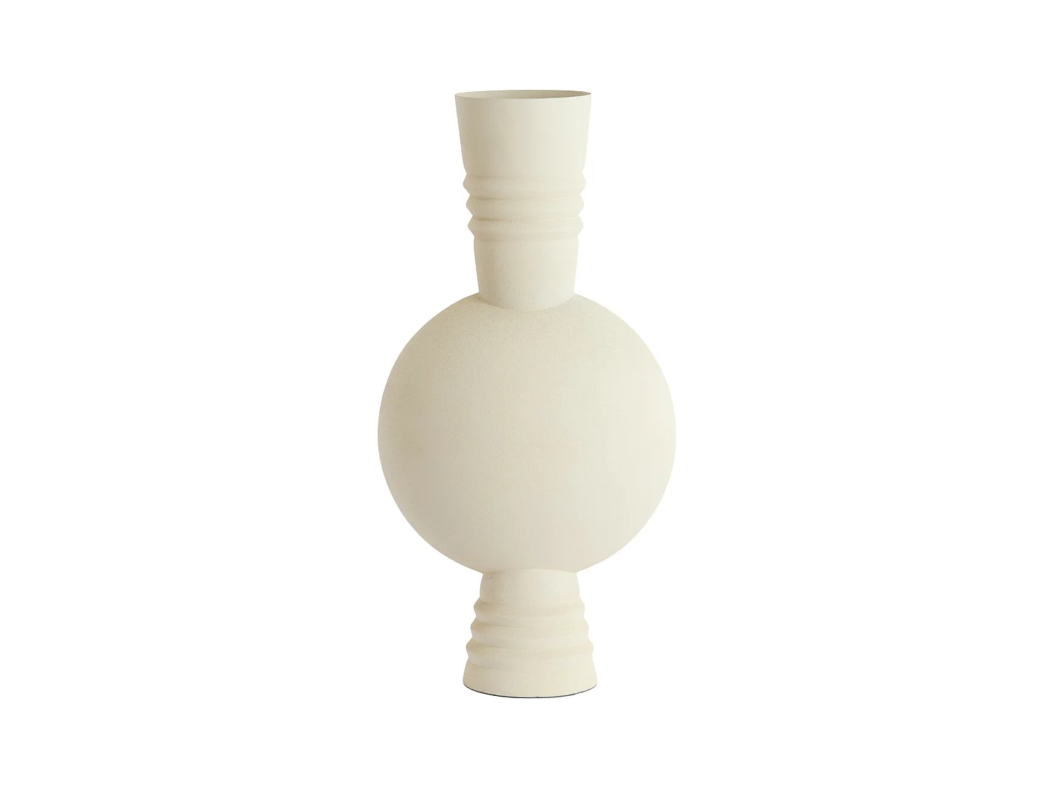 Vase KAVANSI - Ø21x60cm - Blanc