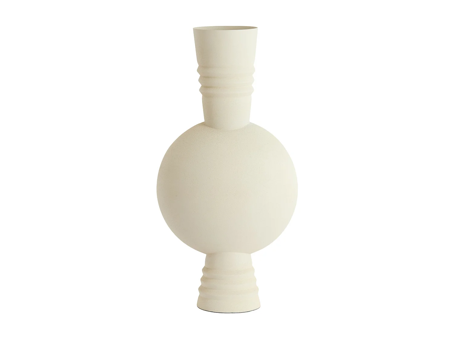 Vase KAVANSI - Ø21x60cm - Blanc