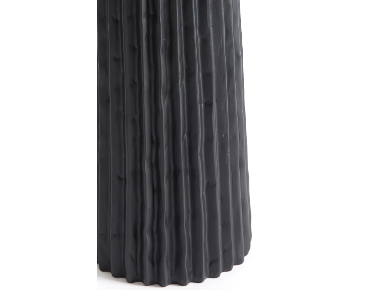 Vase NAMPALA - Ø11,5x60cm - Noir