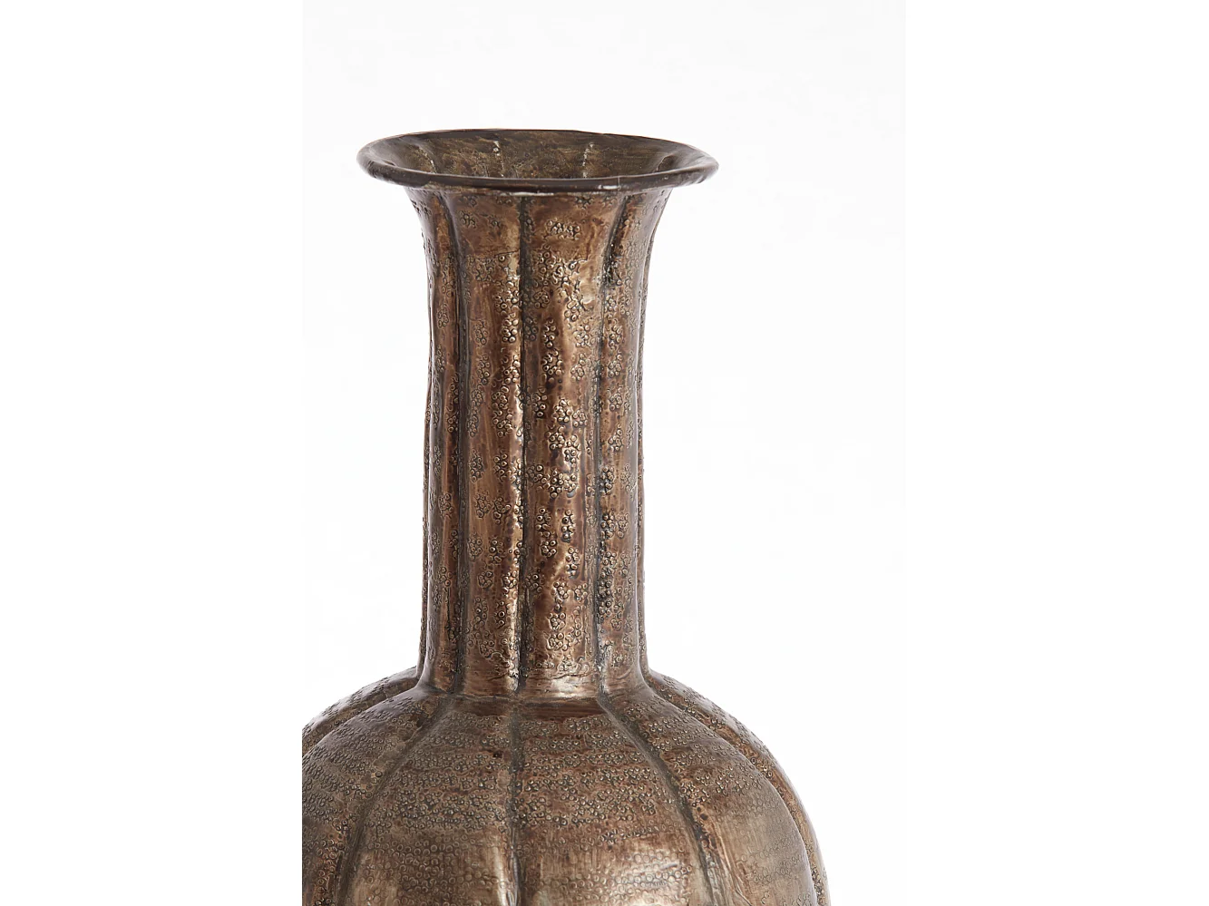Vase PARTO - Ø23,5x107cm - Marron