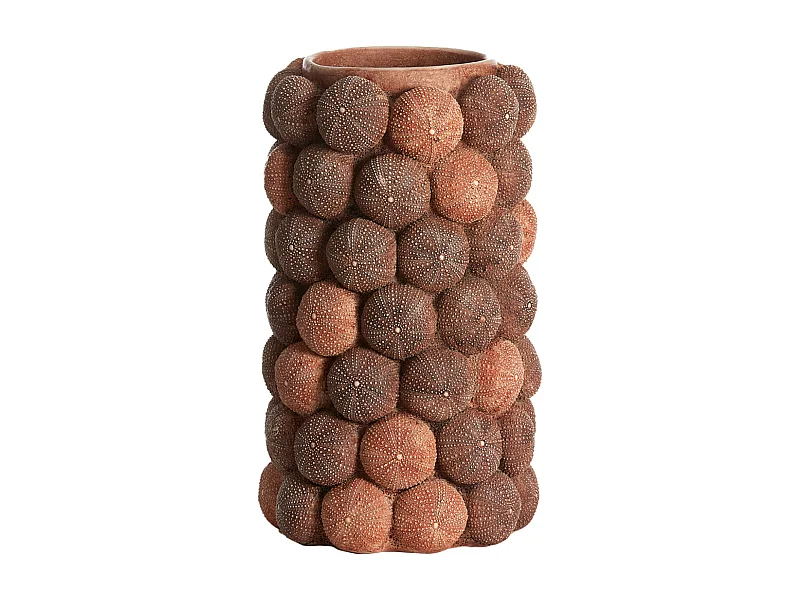 Vaas SEA URCHIN - Ø19x32.5cm - Rood