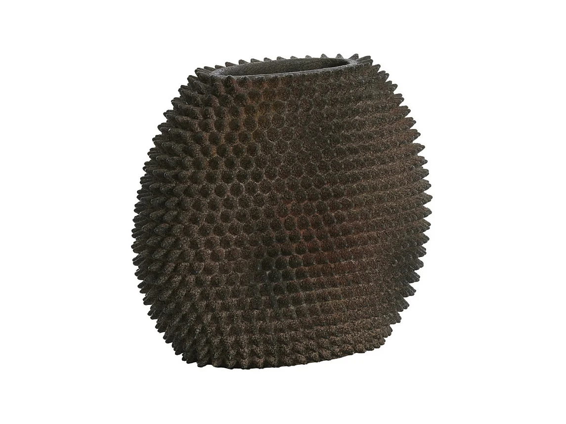 Vase CALDRAS - 30,5x17x26,5cm - Marron