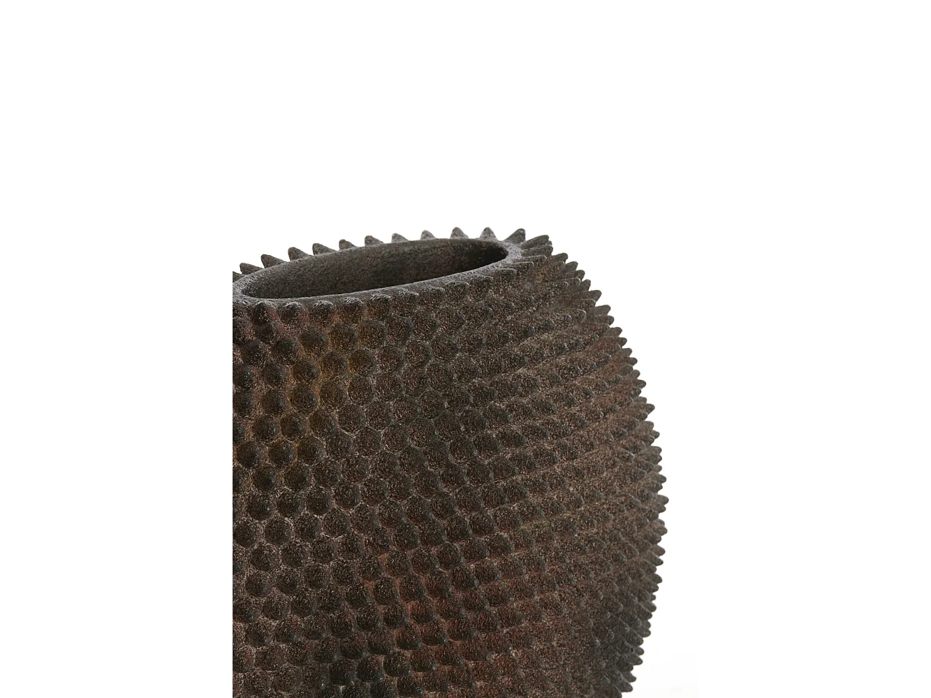 Vase CALDRAS - 30,5x17x26,5cm - Marron