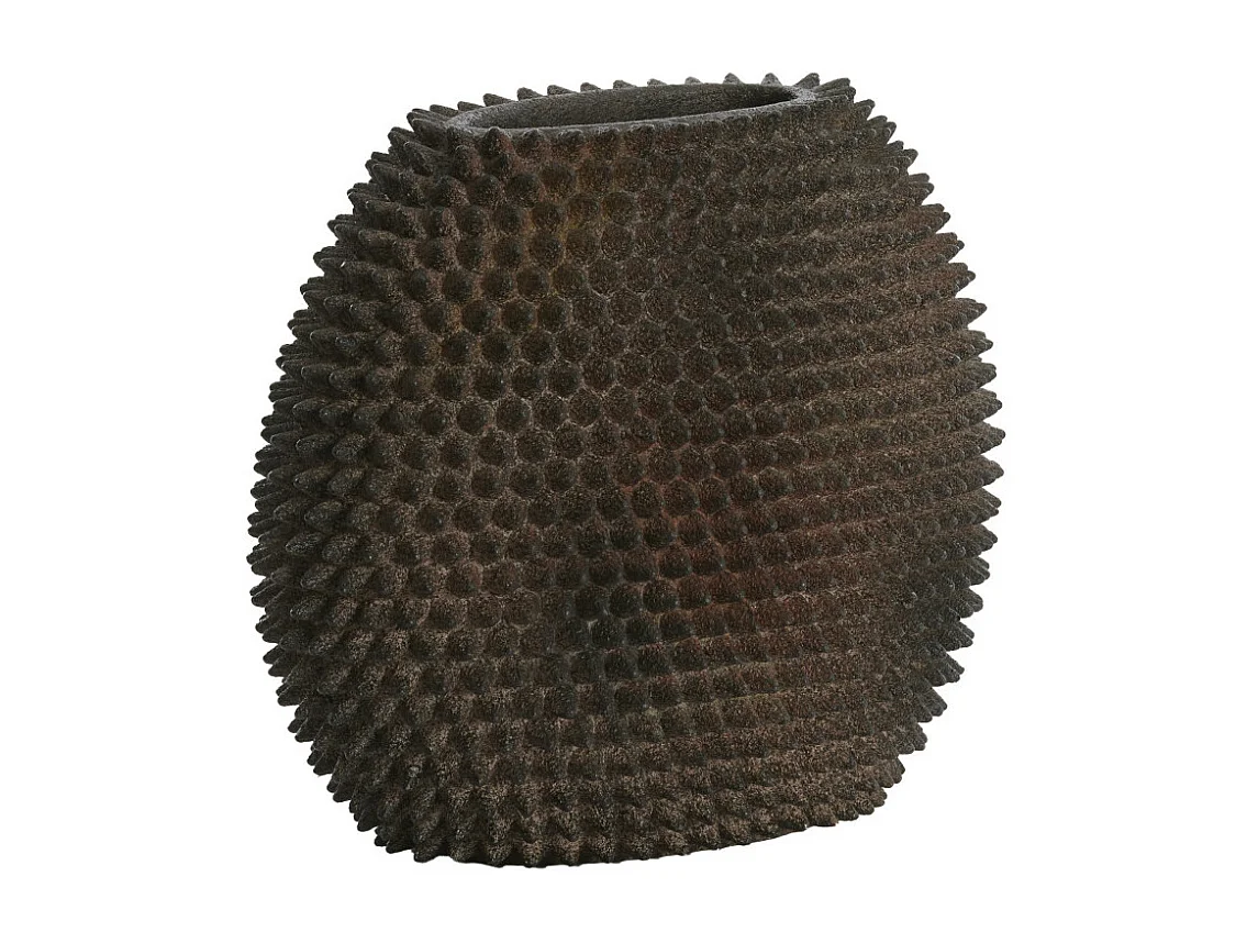 Vase CALDRAS - 30,5x17x26,5cm - Marron