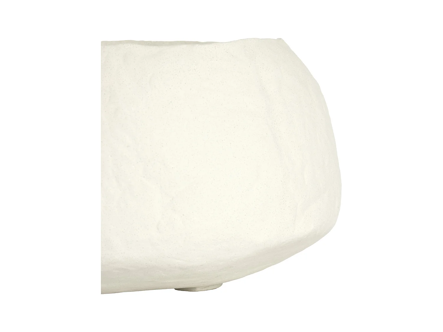 Vase TINGRI - Ø39x21cm - Blanc