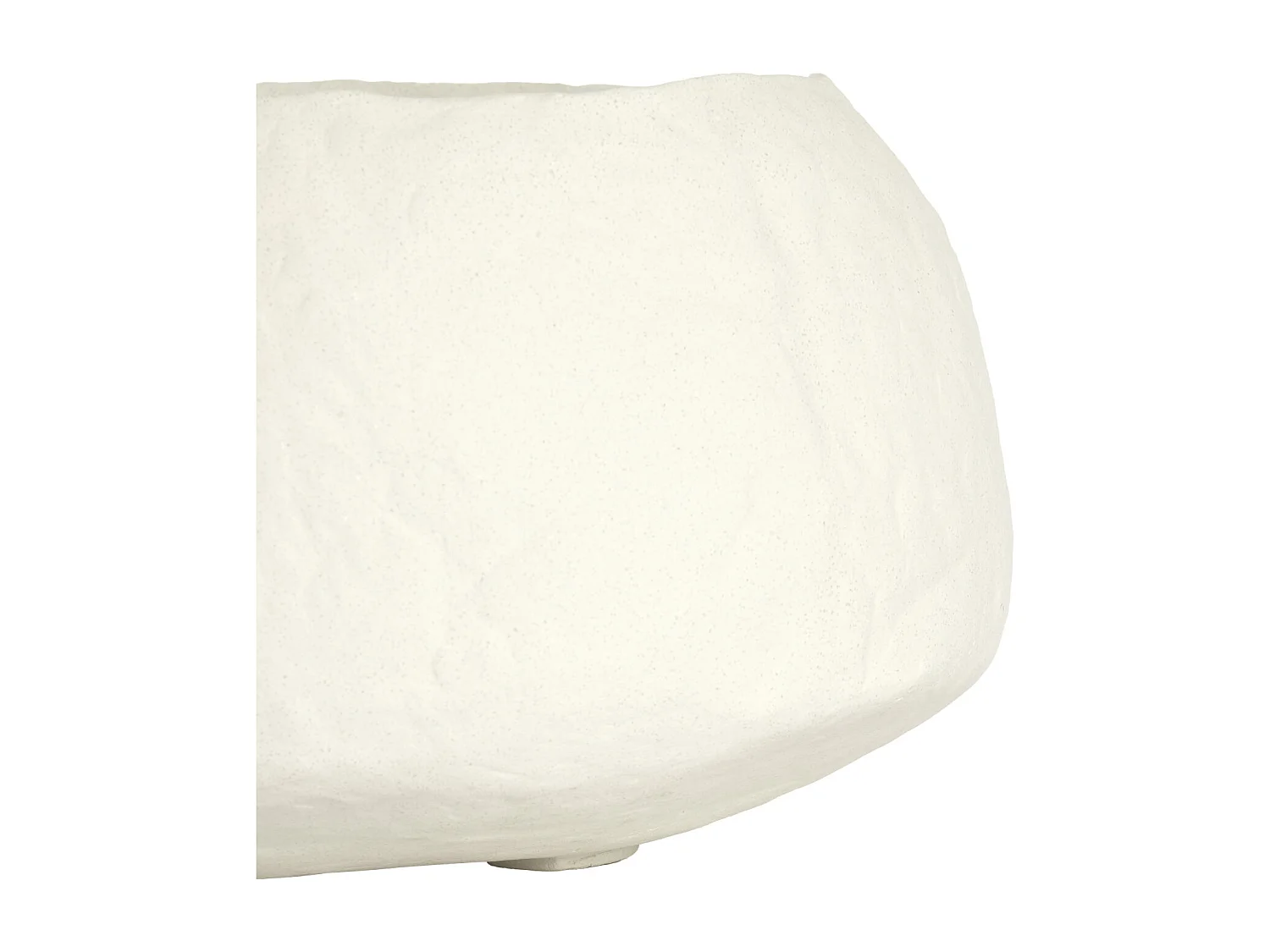 Vase TINGRI - Ø39x21cm - Blanc