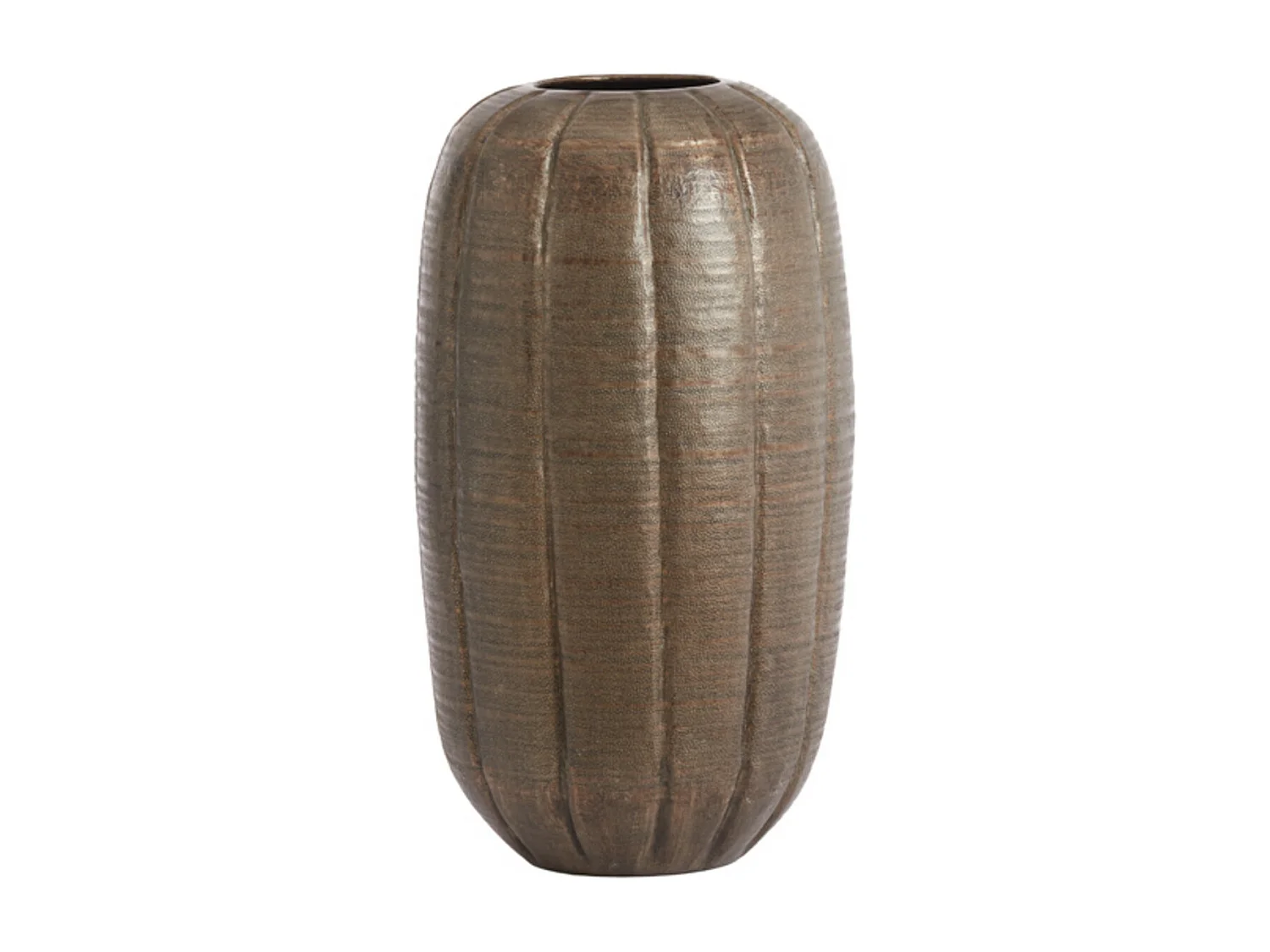 Vase AGNITA - Ø35x63cm - Marron