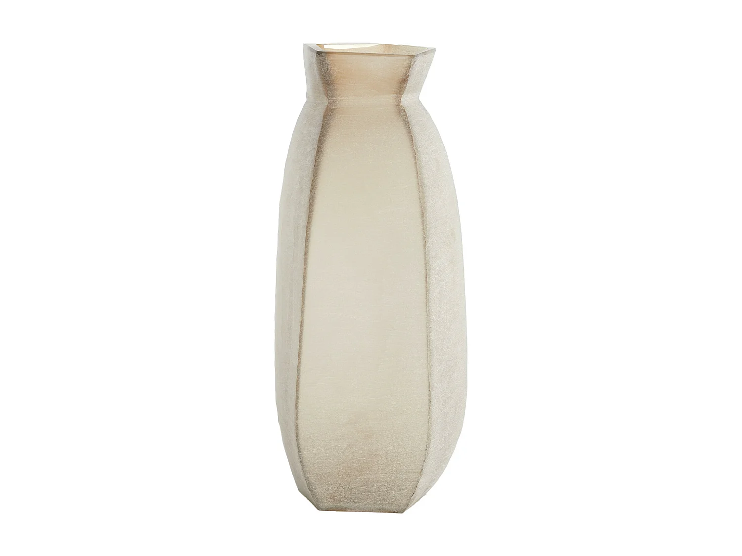 Vase VELIKO - 24,5x22,5x50,5cm - Marron