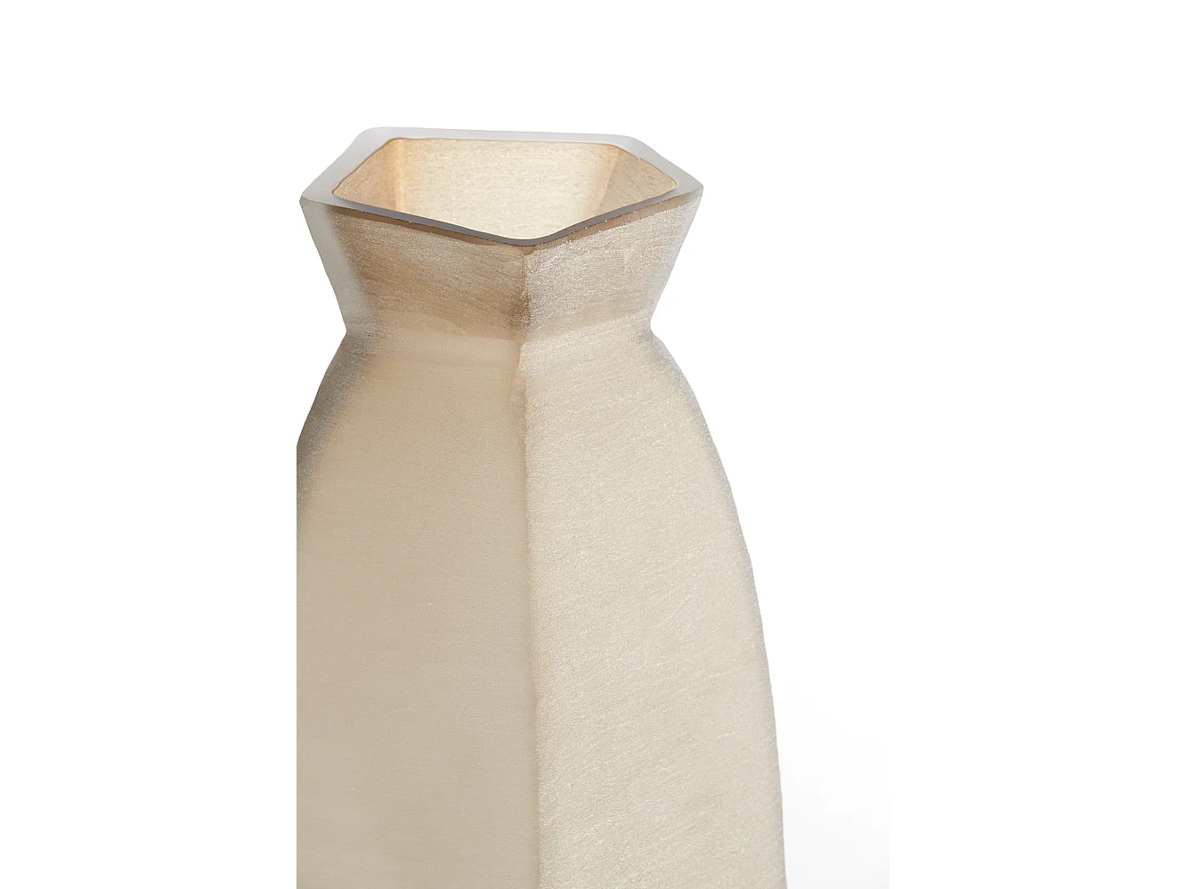 Vase VELIKO - 24,5x22,5x50,5cm - Marron