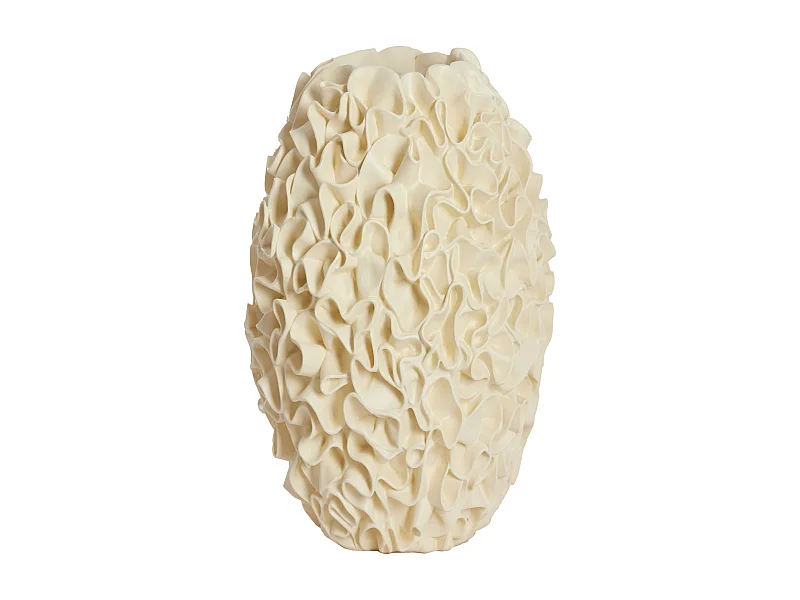 Vase AGELLO - Ø25,5x39,5cm - Blanc