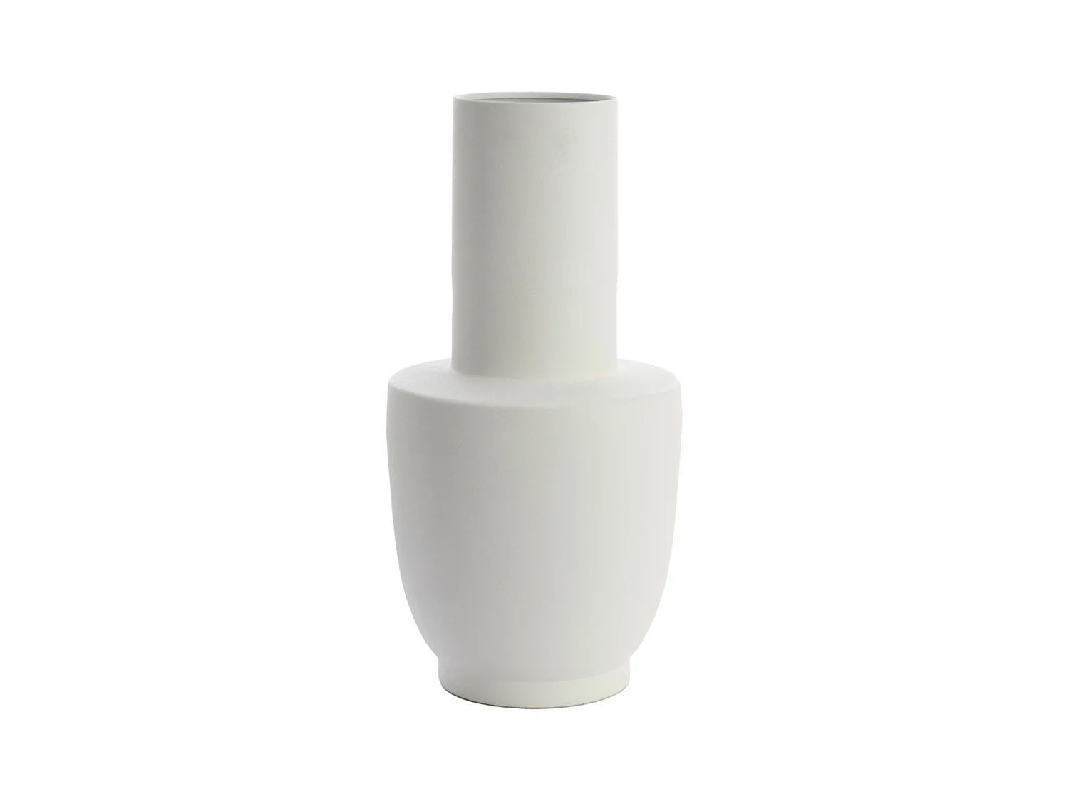 Vase DATUH - Ø29x55cm - Blanc