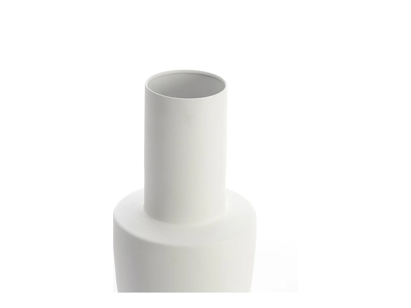 Vase DATUH - Ø29x55cm - Blanc
