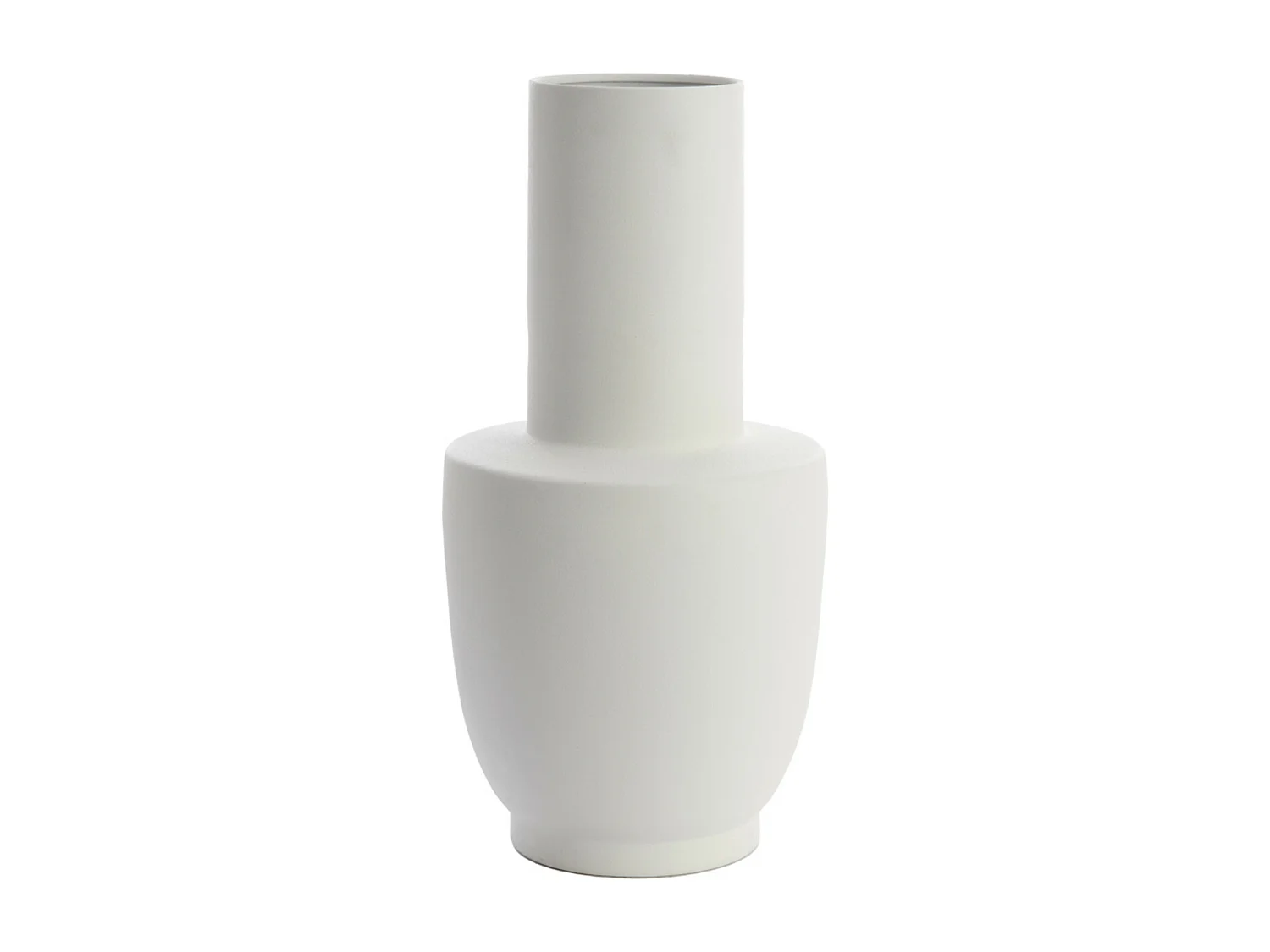 Vase DATUH - Ø29x55cm - Blanc