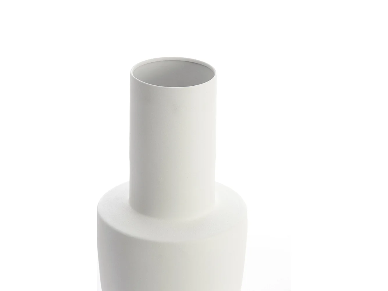 Vase DATUH - Ø29x55cm - Blanc