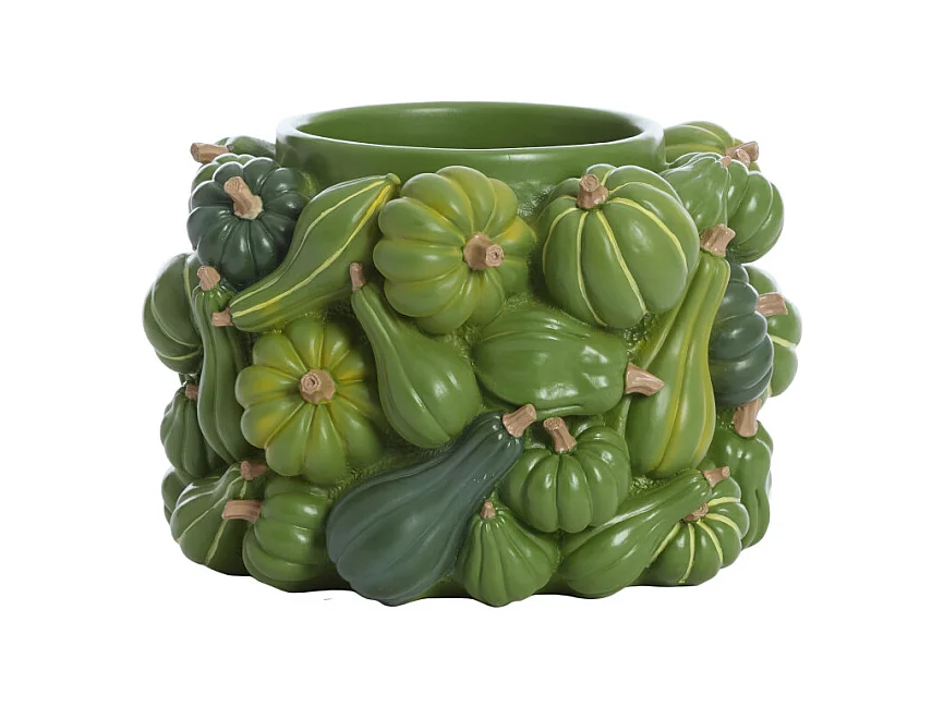 Vase CITROUILLE - Ø28x18cm - Vert
