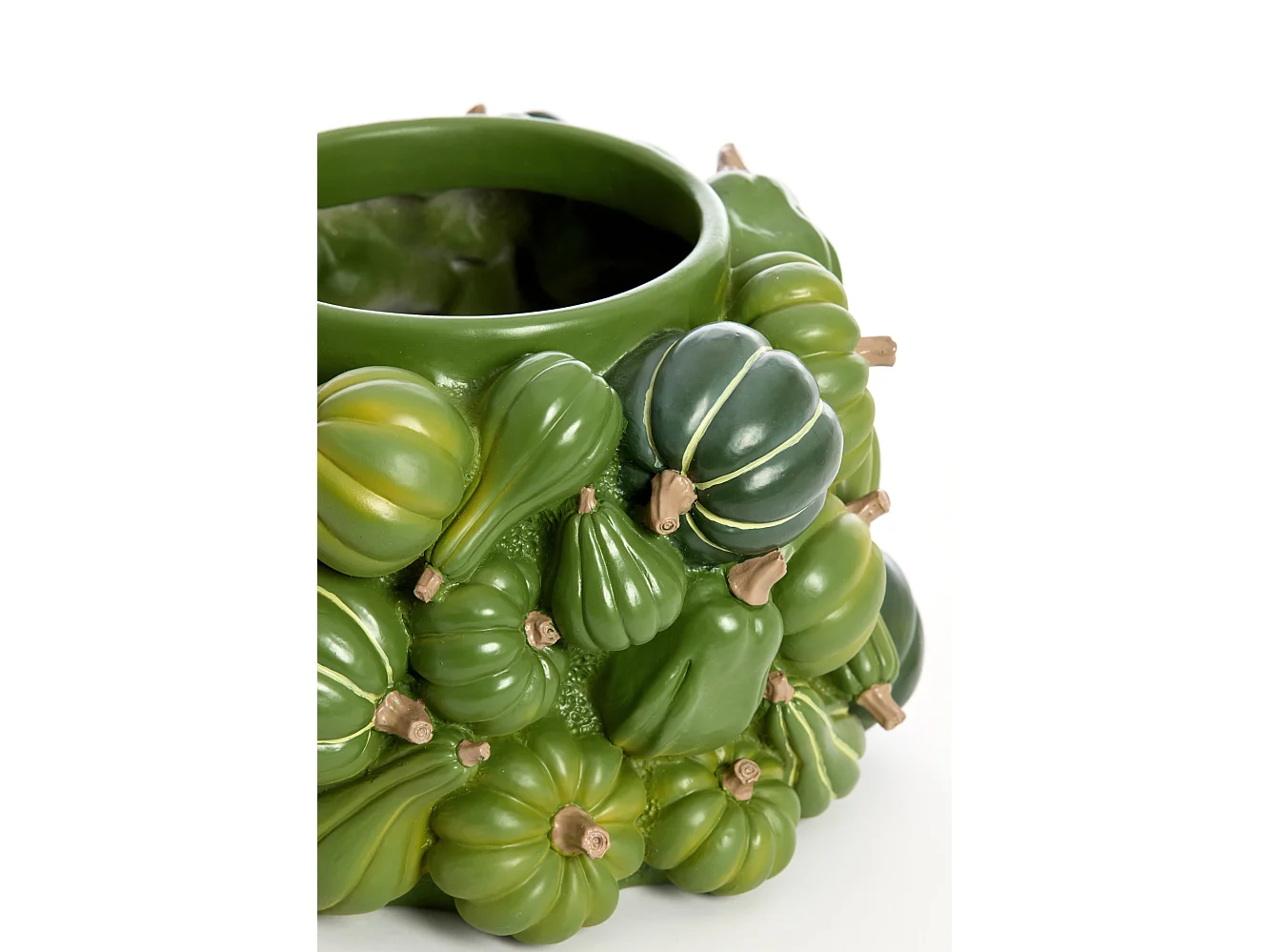 Vase CITROUILLE - Ø28x18cm - Vert